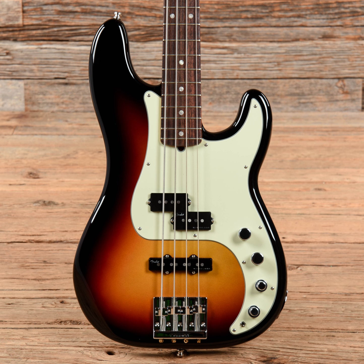 Fender American Ultra Precision Bass Sunburst 2021 Bass Guitars / 4-String