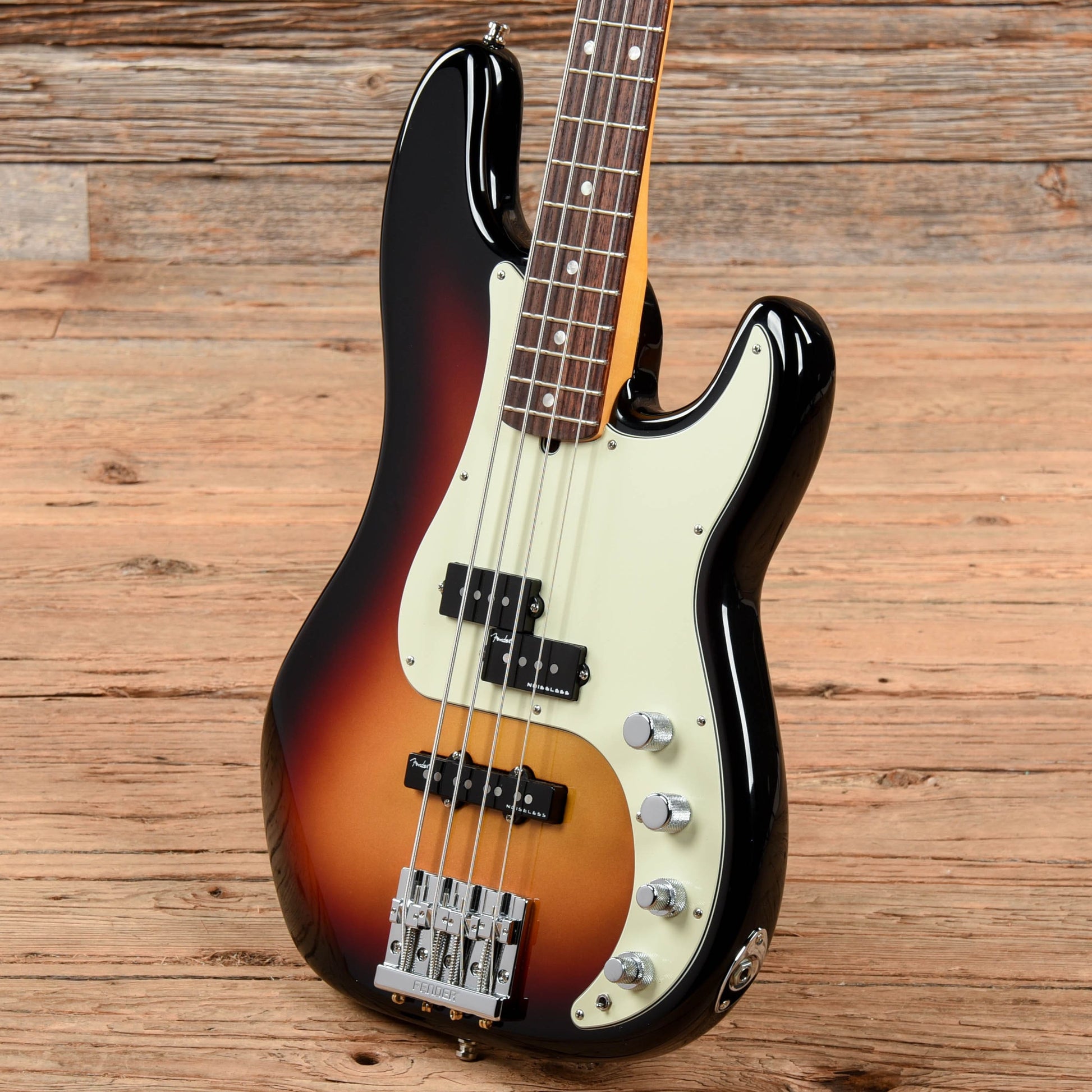 Fender American Ultra Precision Bass Sunburst 2021 Bass Guitars / 4-String