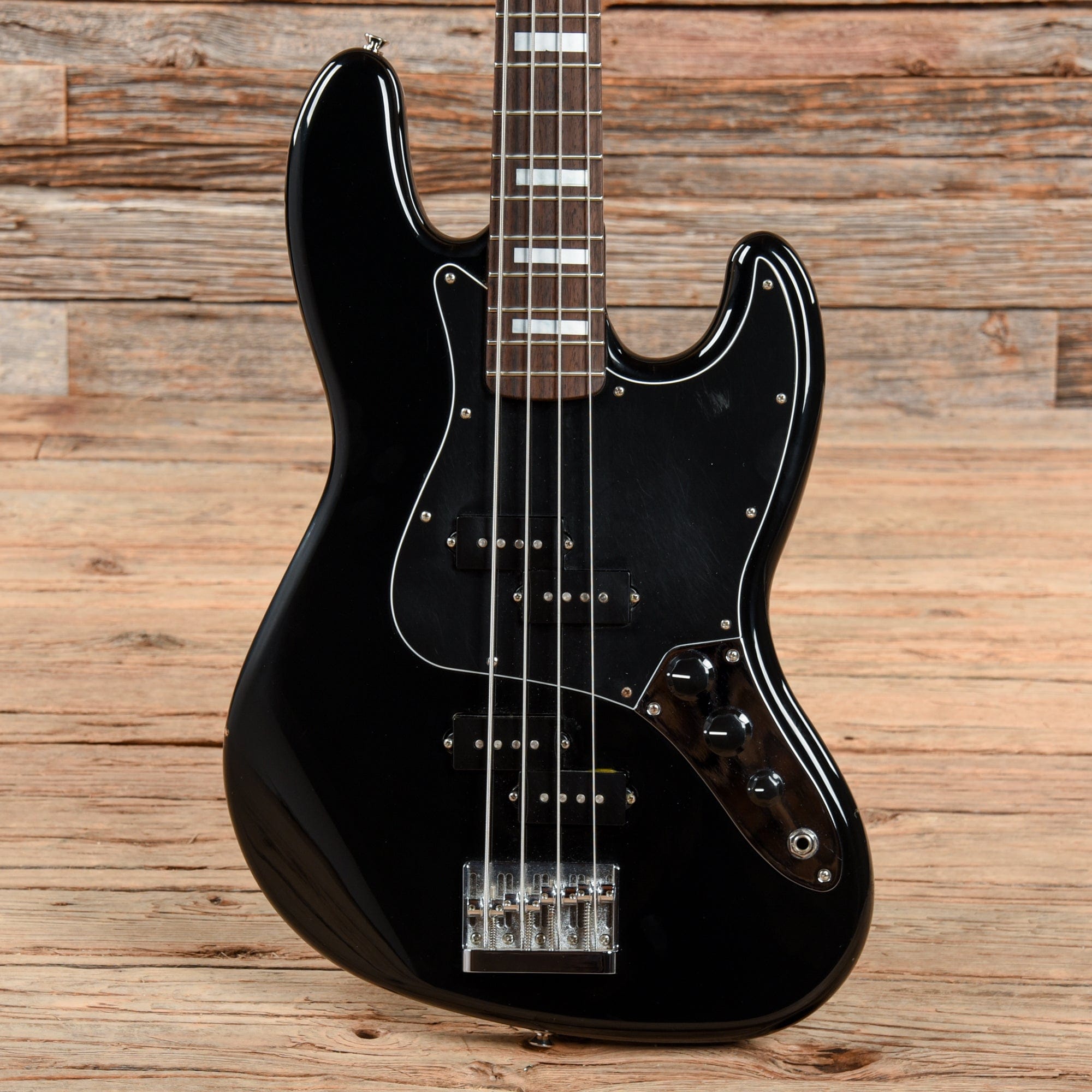 Fender Blacktop Jazz Bass Black 2011 – Chicago Music Exchange