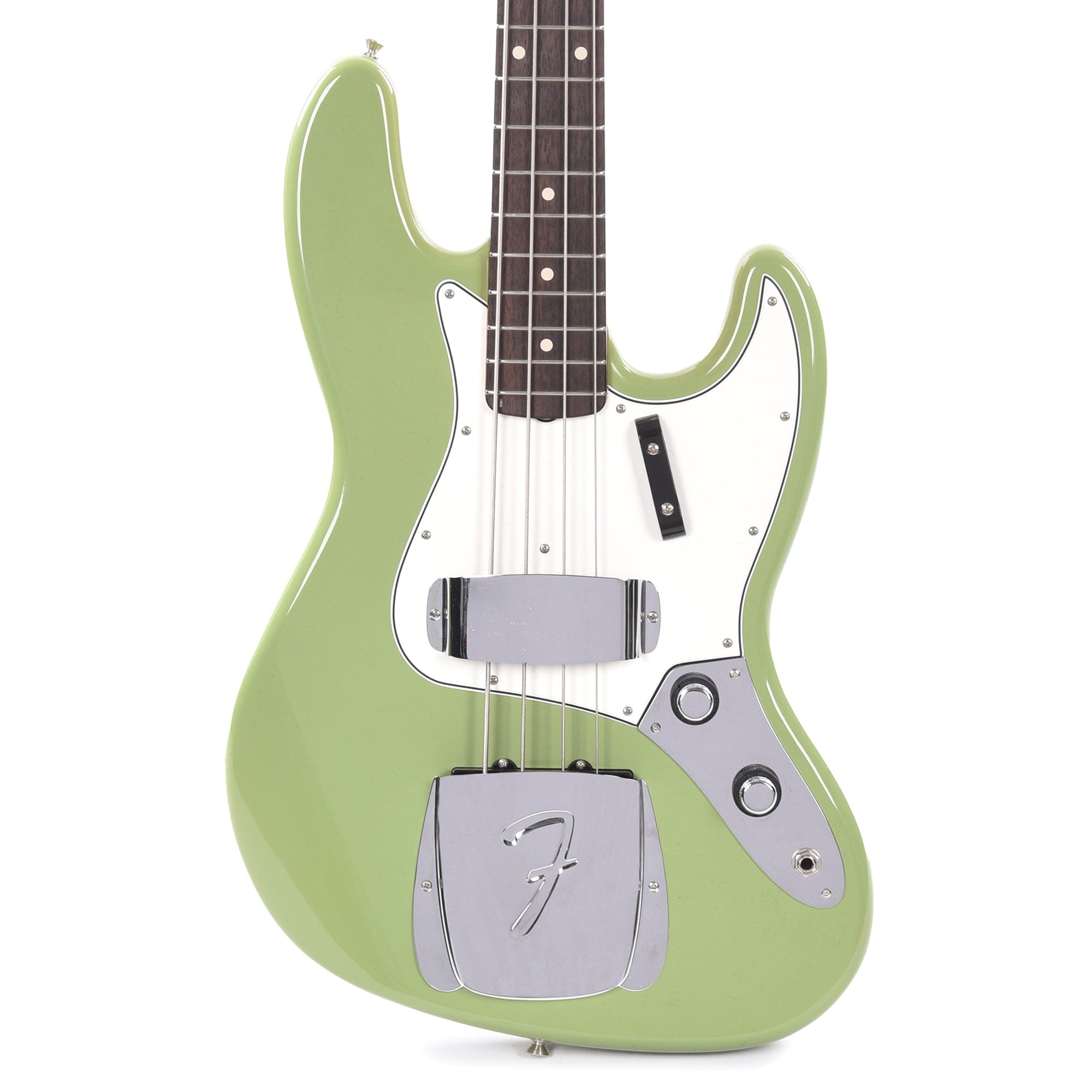 Fender Custom Shop 1960 Jazz Bass Deluxe Closet Classic Faded/Aged Sweet  Pea Green w/Painted Headcap