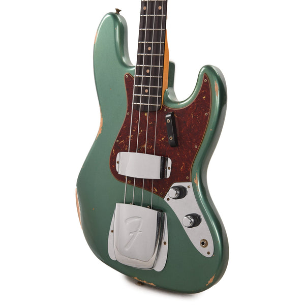 Fender Custom Shop 1962 Jazz Bass Relic Aged Sherwood Green Metallic ...