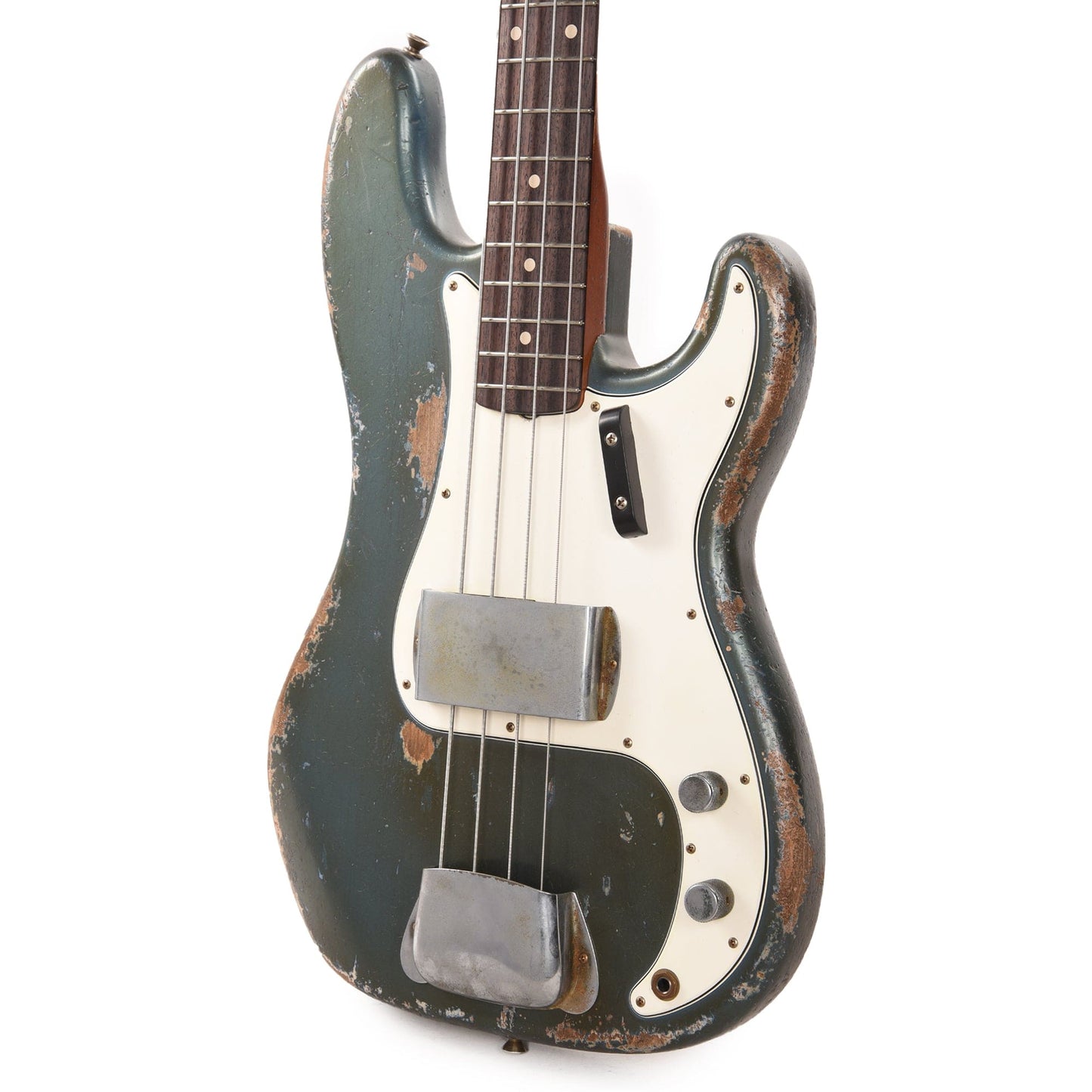 Fender Custom Shop 1962 Precision Bass Heavy Relic Heavy Aged Nicotine Lake Placid Blue Master Built by Vincent Van Trigt Bass Guitars / 4-String