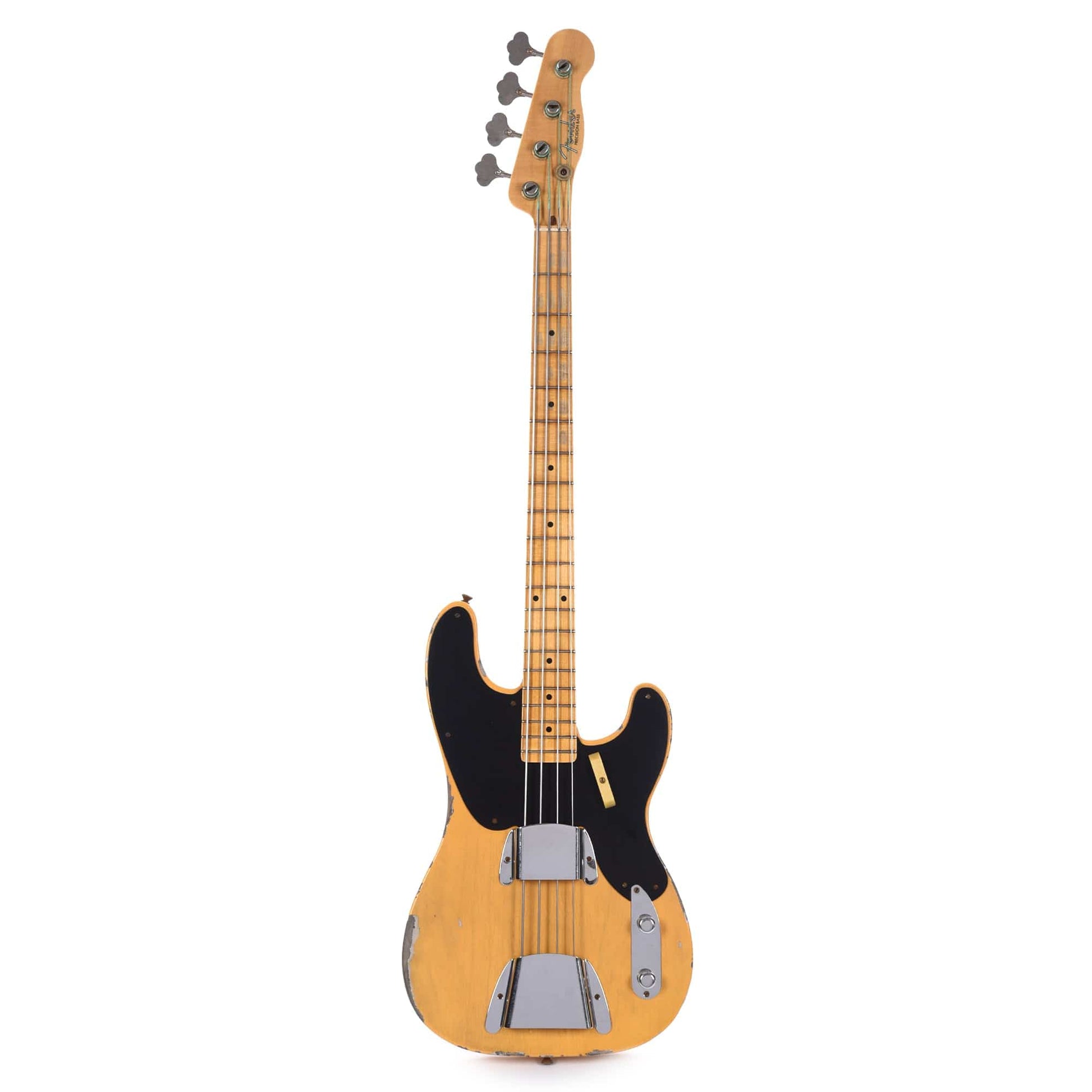 Fender Custom Shop Limited Edition 1951 Precision Bass Relic Aged Nocaster Blonde Bass Guitars / 4-String