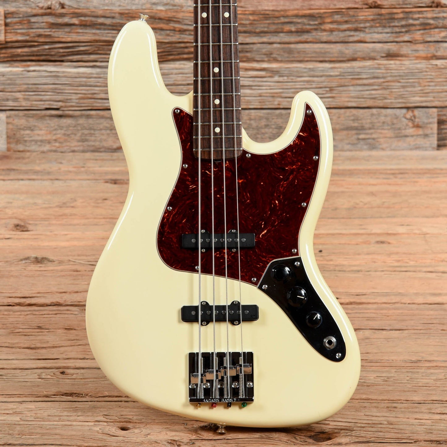 Fender FSR Hot Rod Jazz Bass Olympic White 2006 Bass Guitars / 4-String