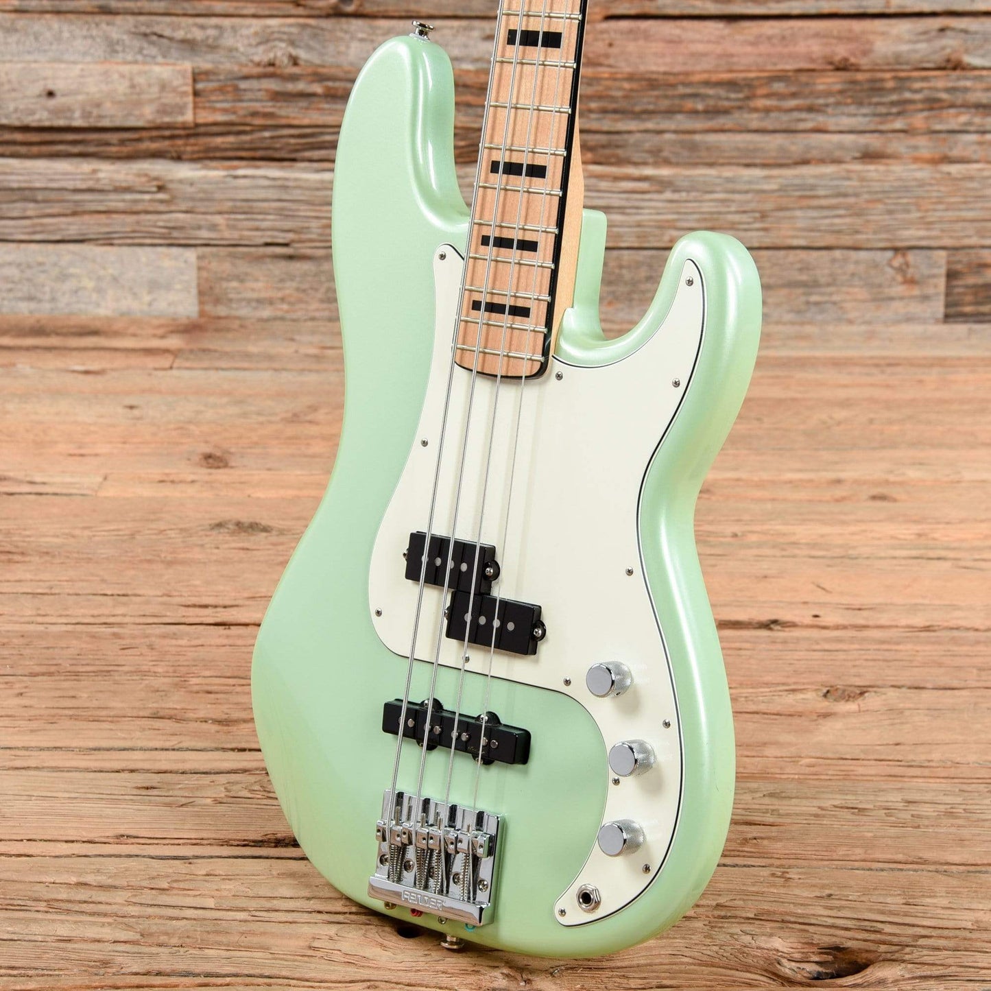 Fender FSR Precision Bass Special PJ Seafoam Green Metallic 2018 Bass Guitars / 4-String