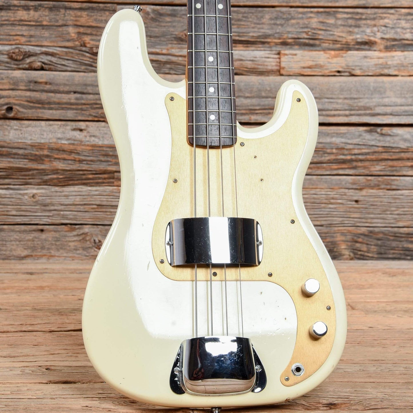 Fender Japan '62 Precision Bass Reissue Olympic White 1991 Bass Guitars / 4-String