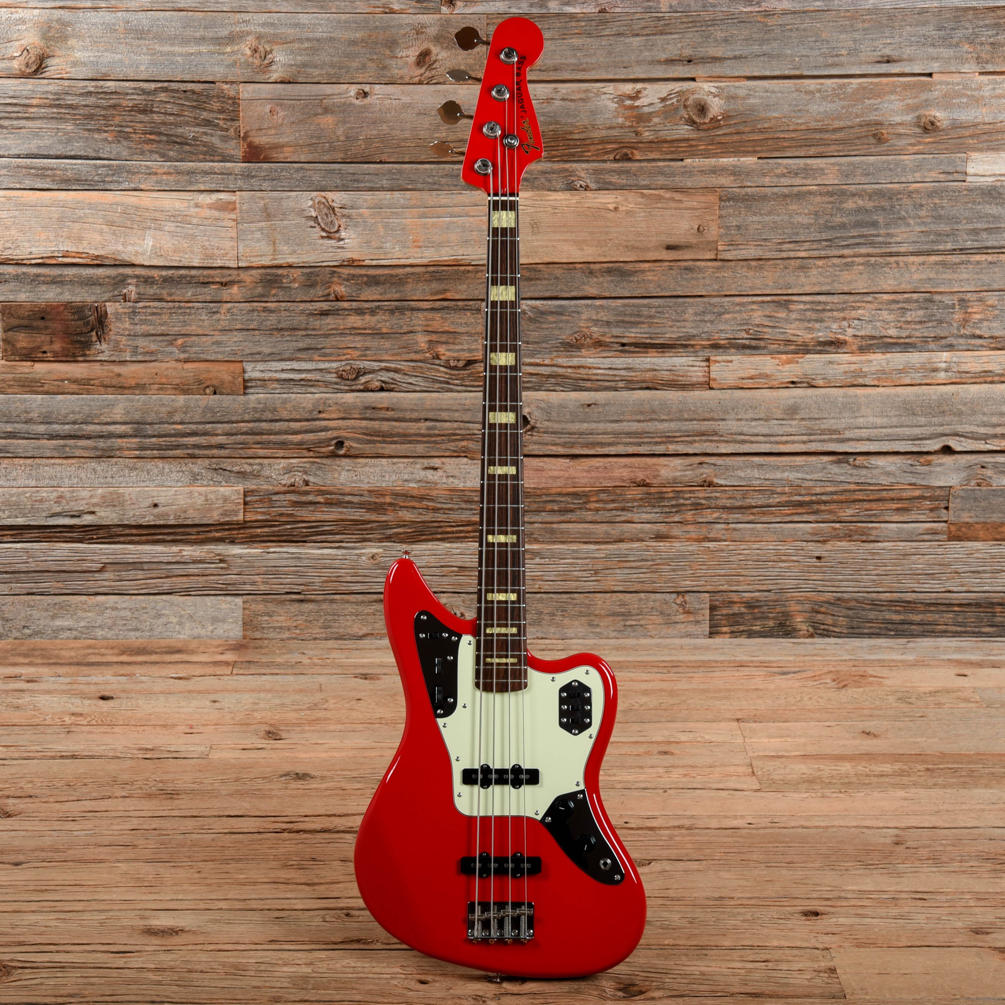 Fender Japan JAB Jaguar Bass Hot Rod Red – Chicago Music Exchange