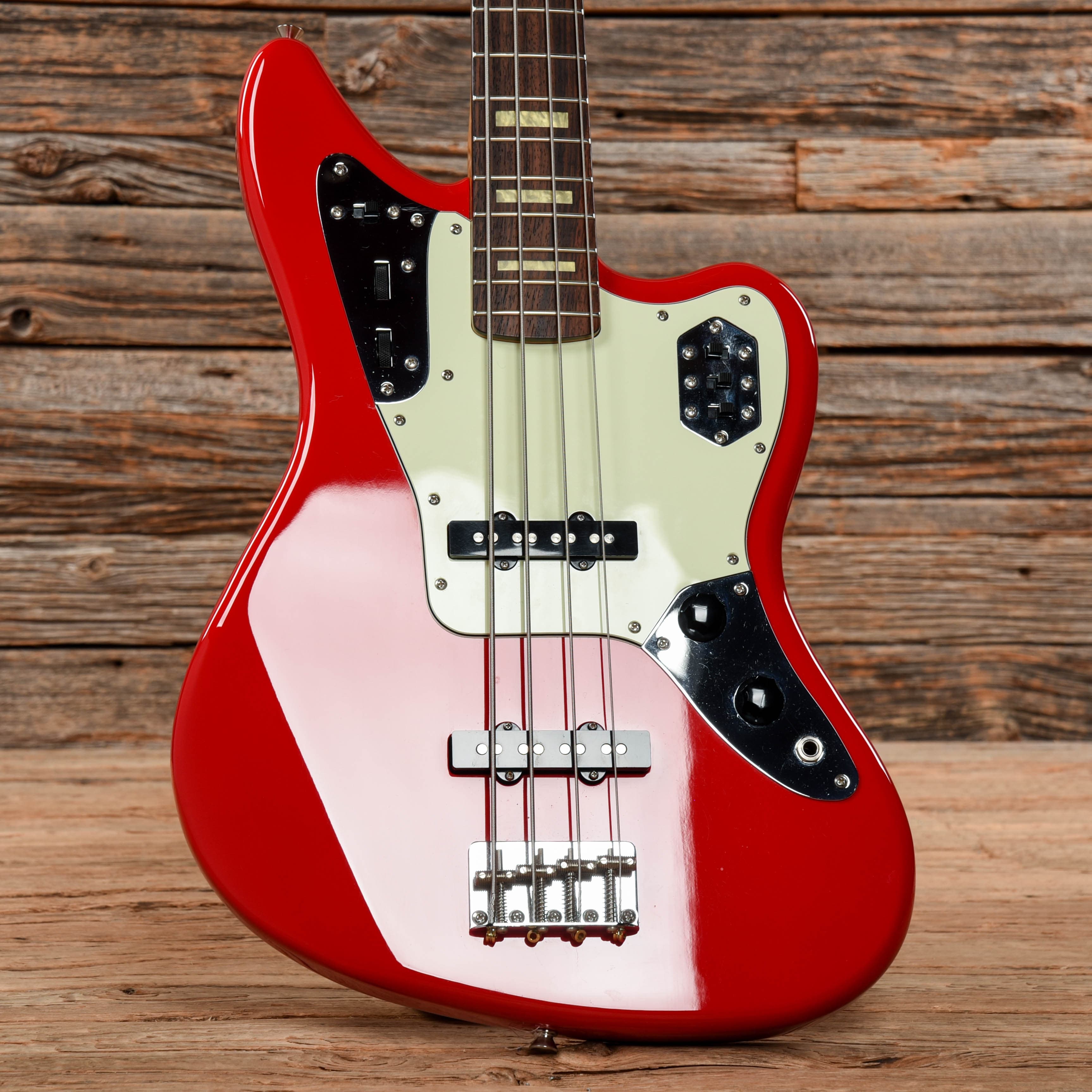 Fender Japan JAB Jaguar Bass Hot Rod Red – Chicago Music Exchange