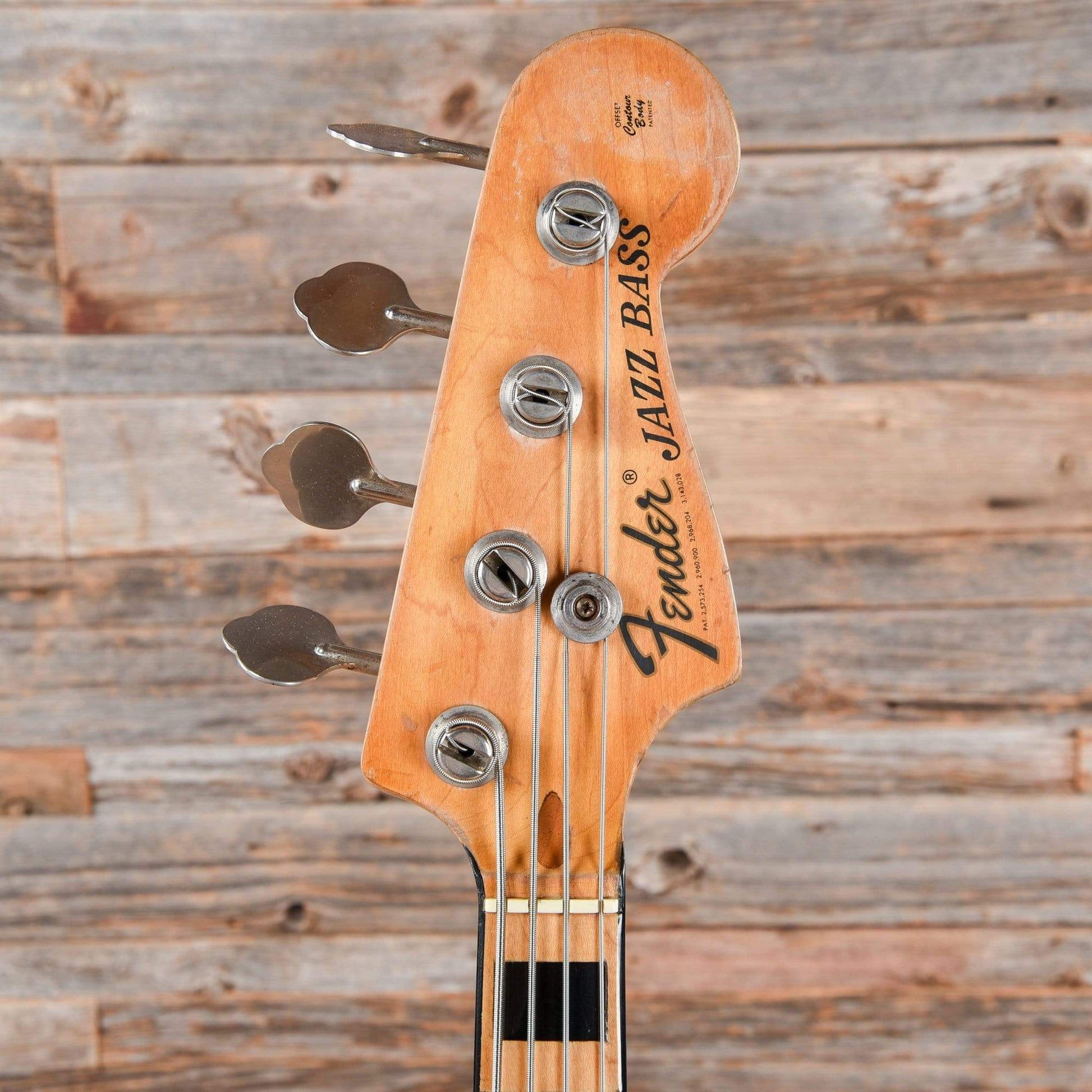 Fender Jazz Bass Black 1973 Bass Guitars / 4-String