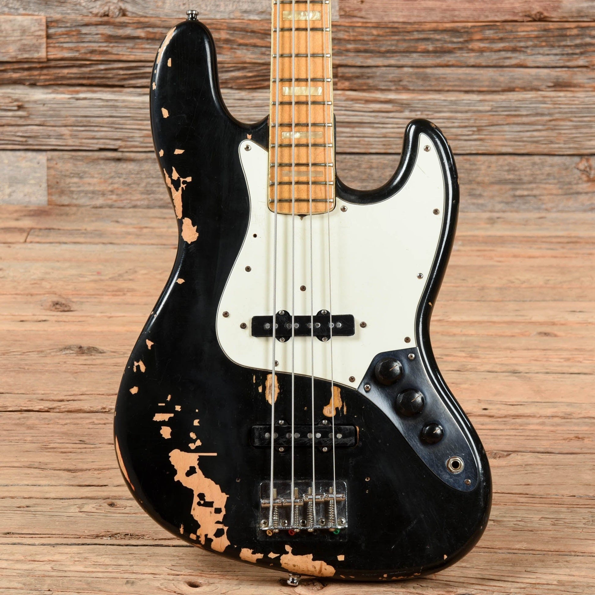 Fender Jazz Bass Black 1974 Bass Guitars / 4-String