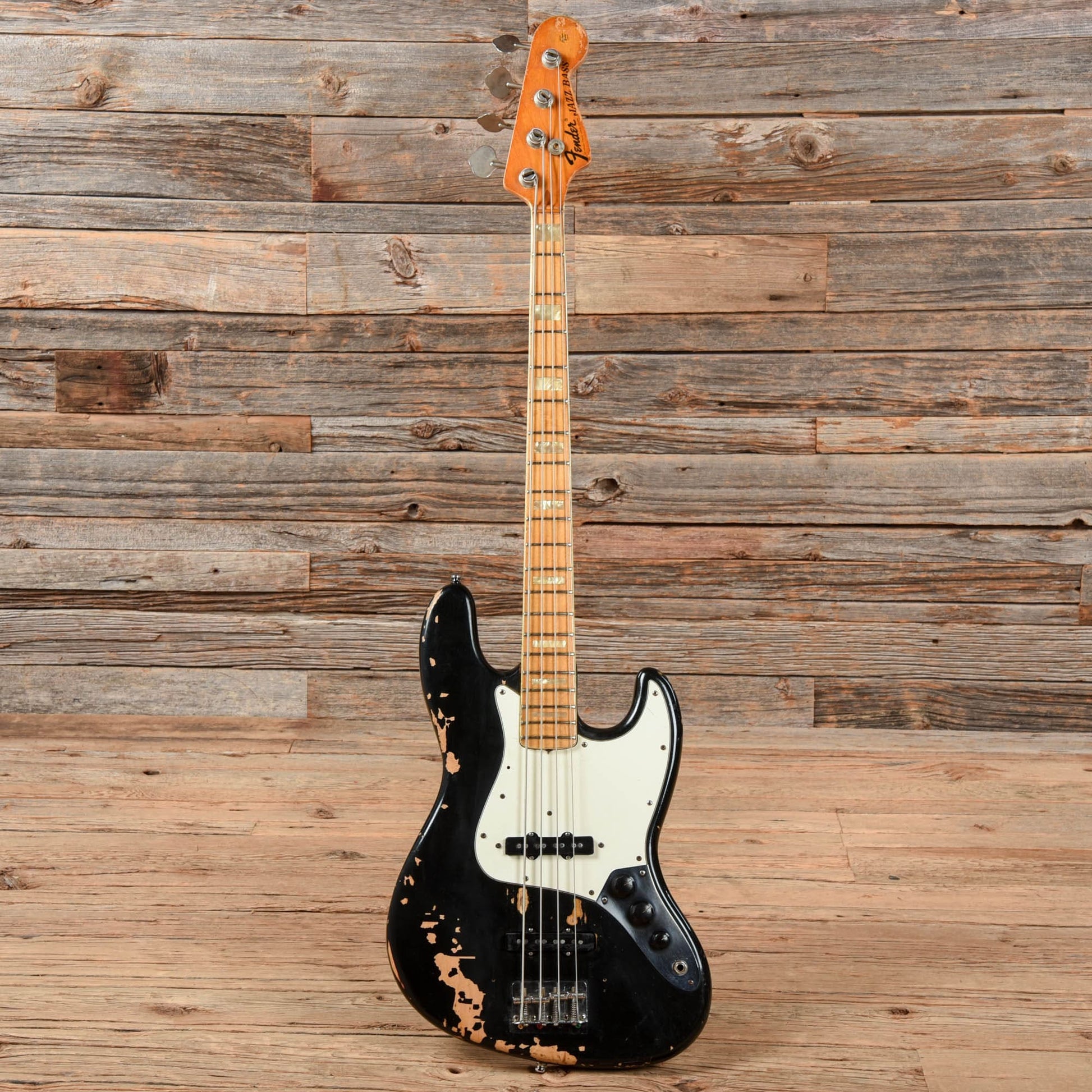 Fender Jazz Bass Black 1974 Bass Guitars / 4-String