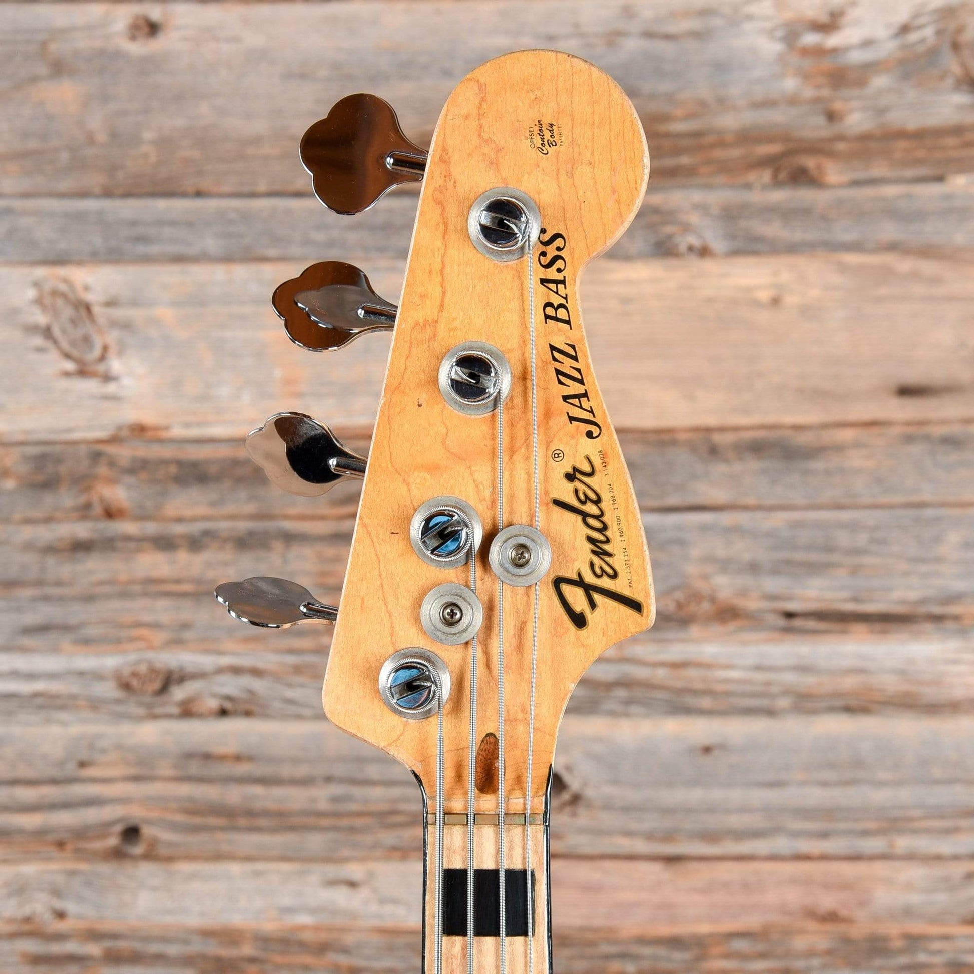 Fender Jazz Bass Natural 1973 Bass Guitars / 4-String