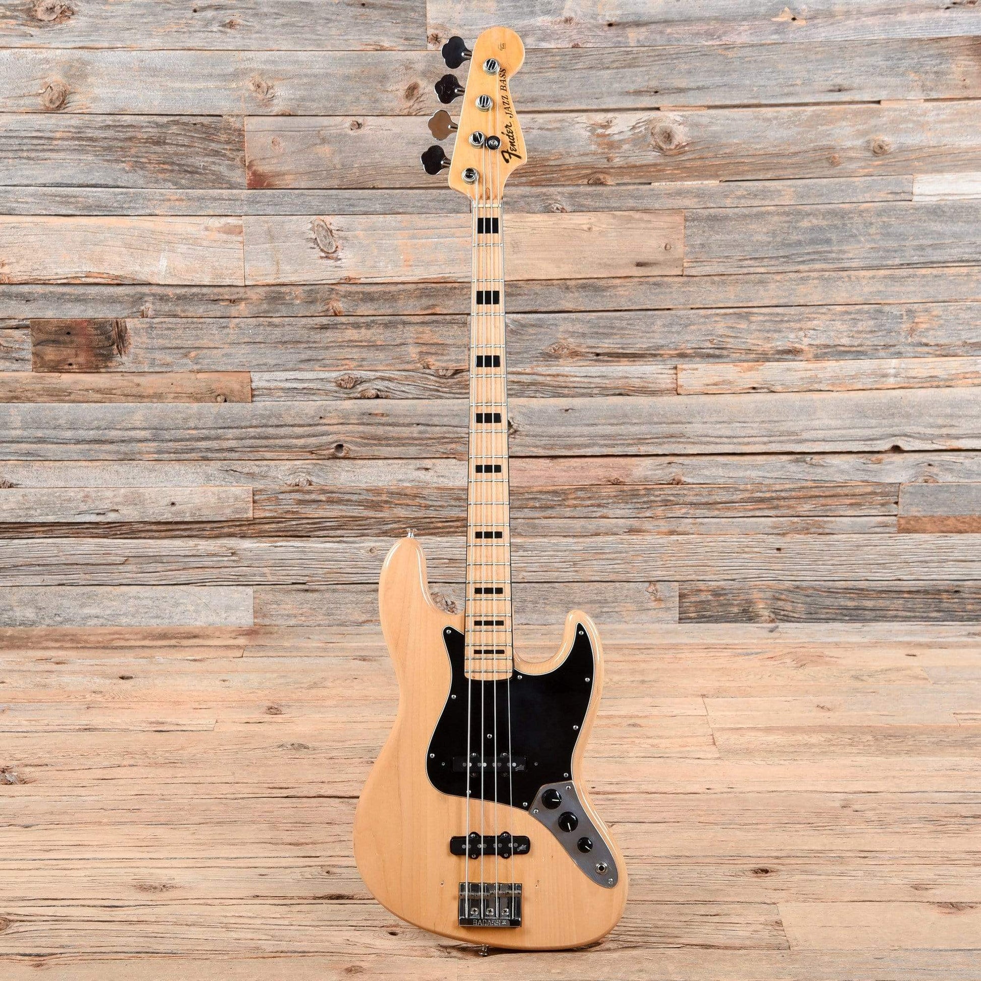 Fender Jazz Bass Natural 1974 Bass Guitars / 4-String