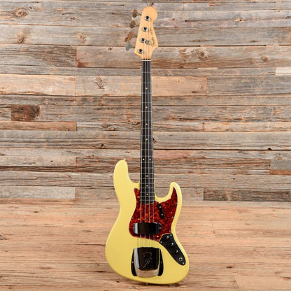 Fender Jazz Bass Olympic White Refin 1965 Bass Guitars / 4-String