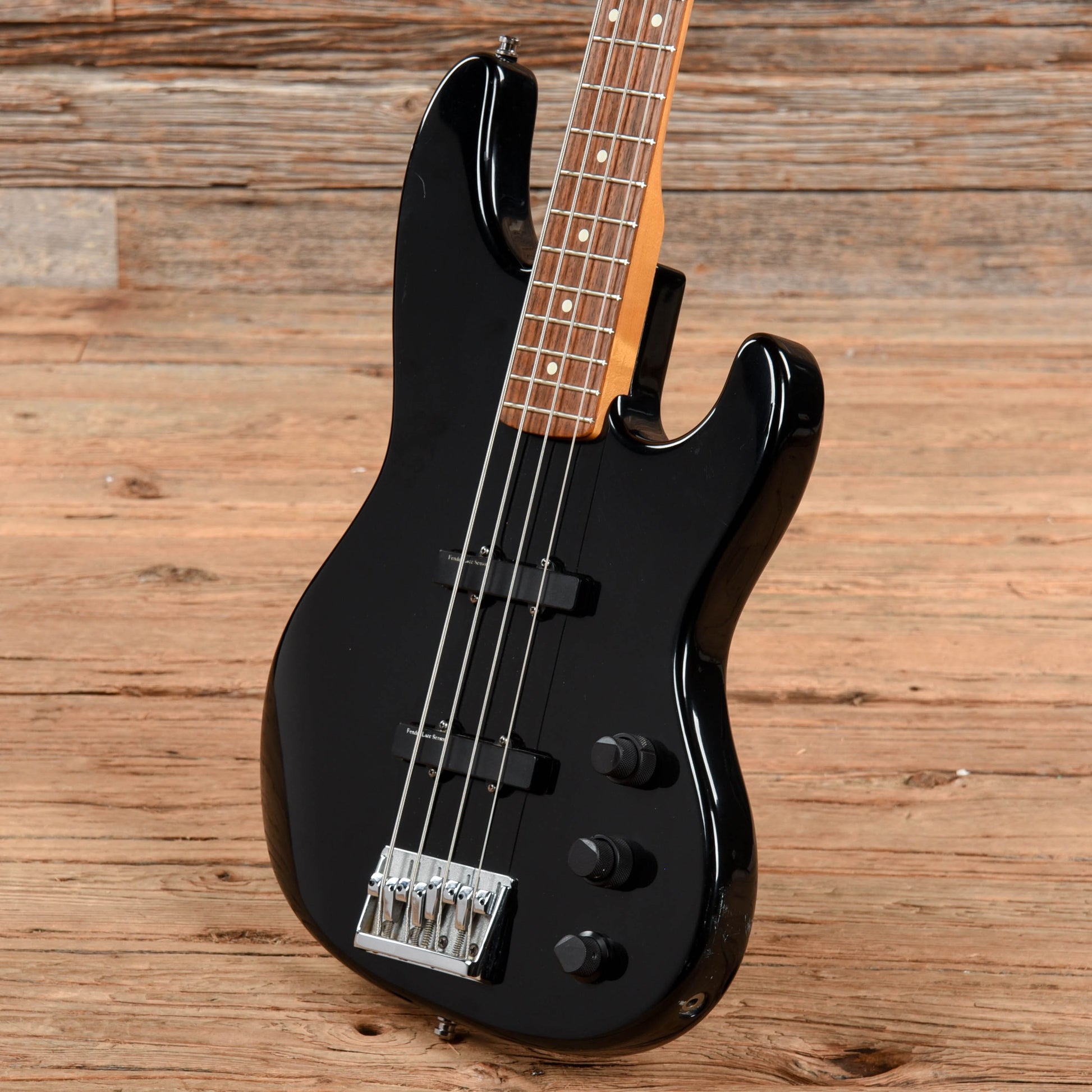 Fender Jazz Bass Plus Black 1990 Bass Guitars / 4-String