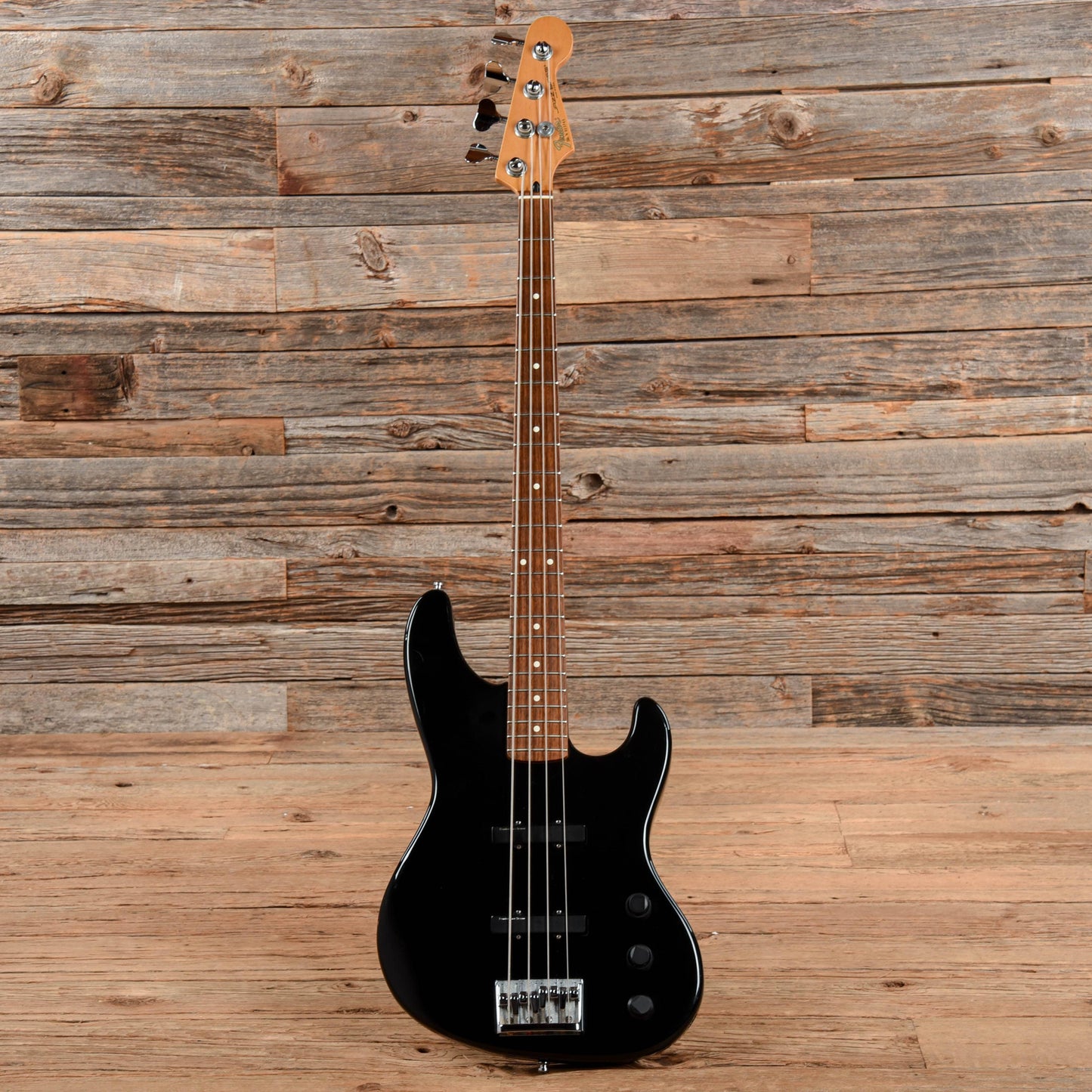 Fender Jazz Bass Plus Black 1990 Bass Guitars / 4-String