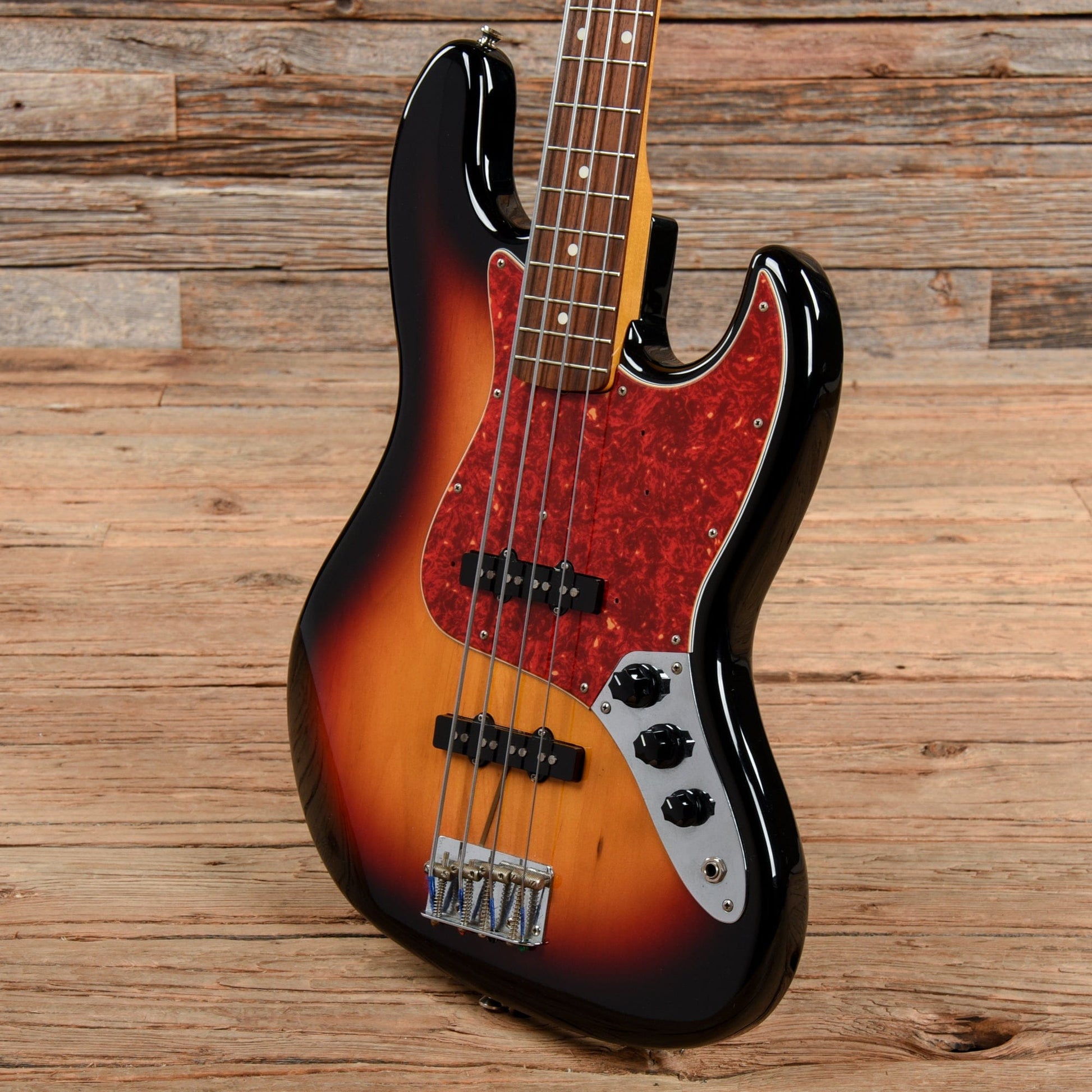 Fender JB-62 Jazz Bass Reissue CIJ Sunburst 1999 Bass Guitars / 4-String