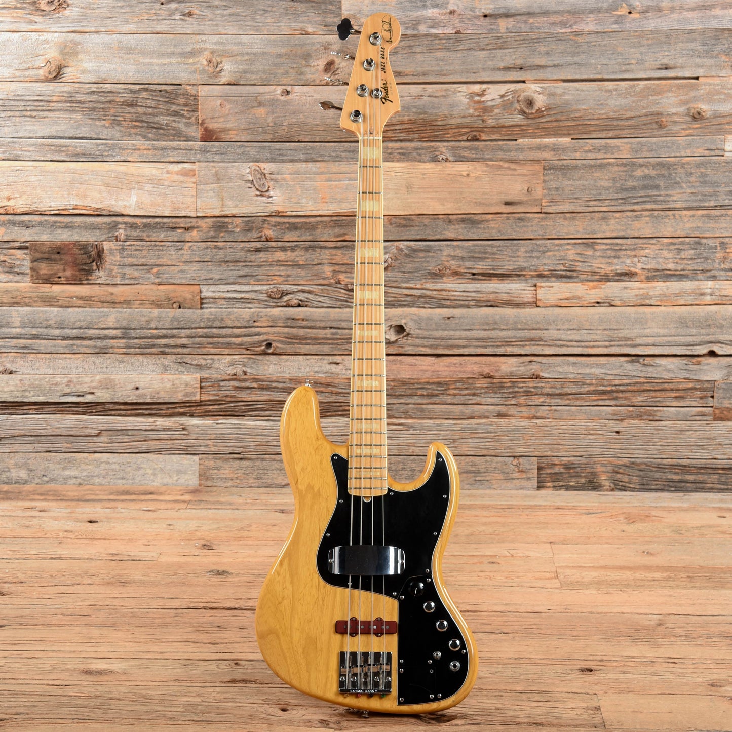 Fender Marcus Miller Artist Series Signature Jazz Bass Natural 2006 Bass Guitars / 4-String