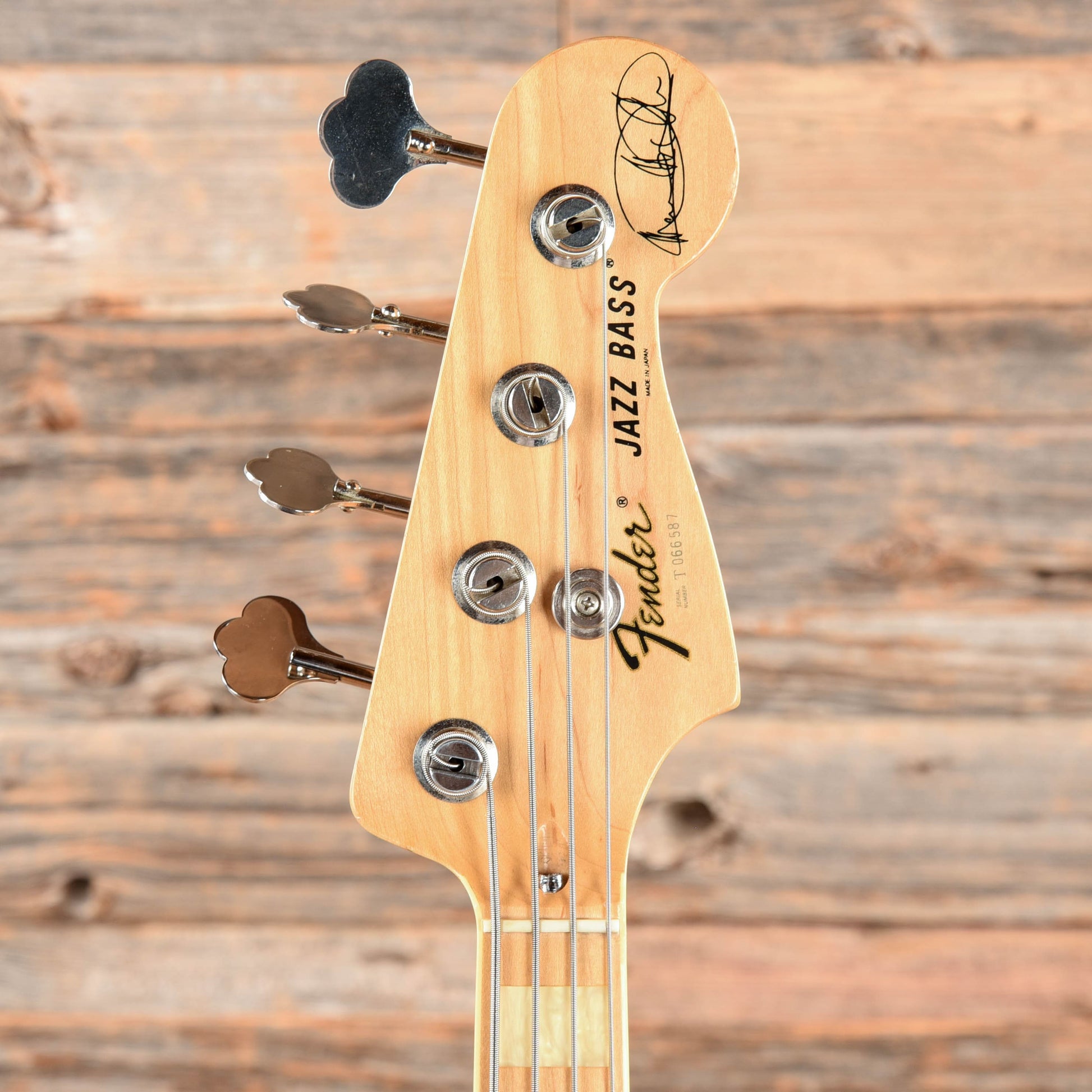 Fender Marcus Miller Artist Series Signature Jazz Bass Natural 2006 Bass Guitars / 4-String