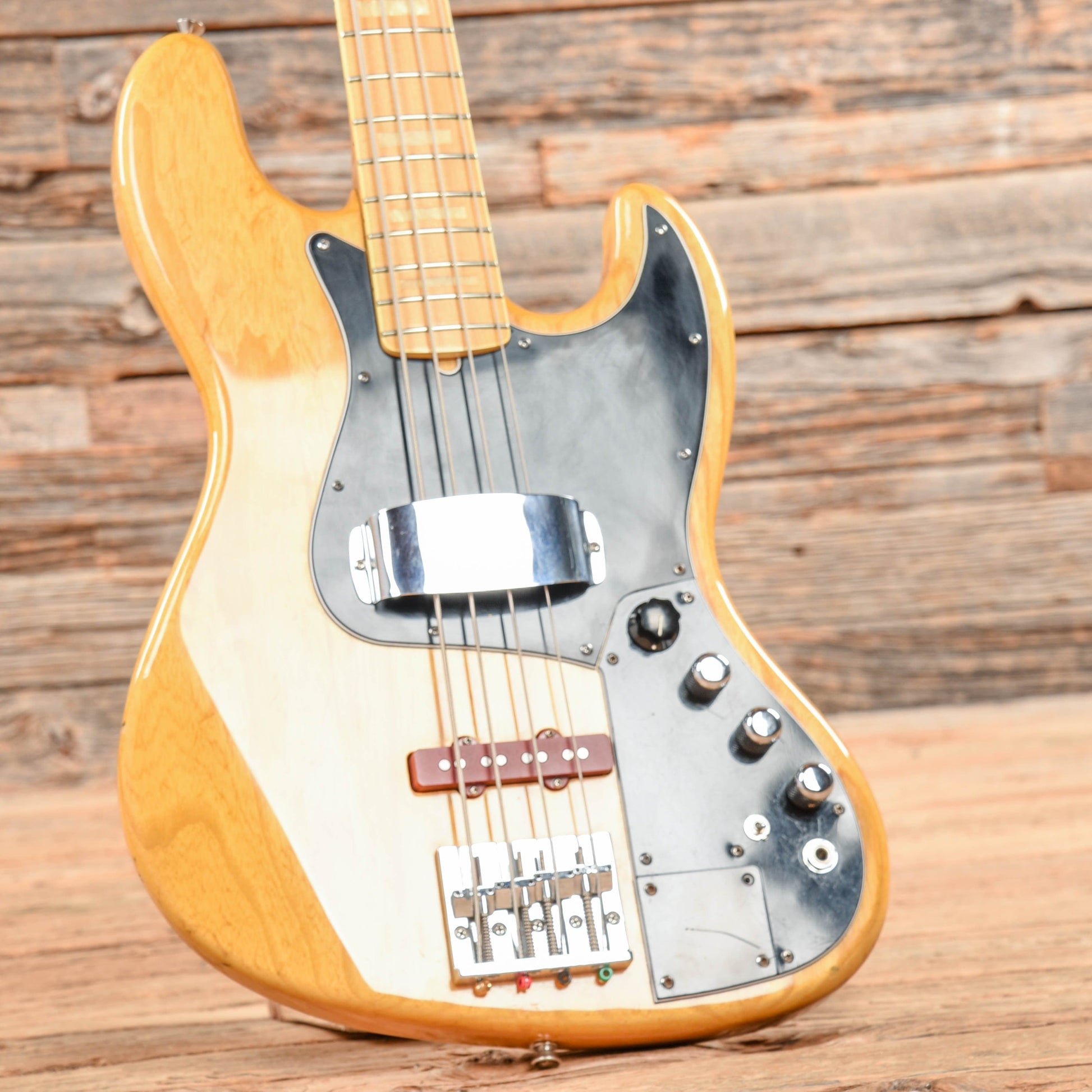 Fender Marcus Miller Artist Series Signature Jazz Bass Natural 2006 Bass Guitars / 4-String