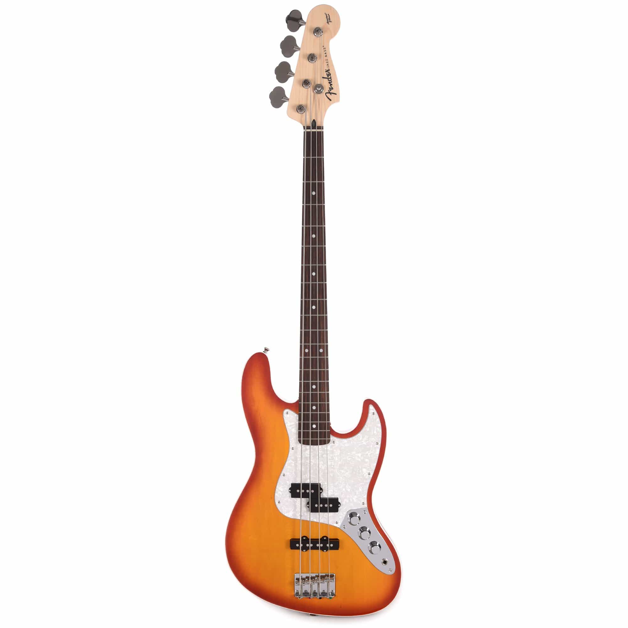 Fender MIJ FSR Aerodyne Jazz Bass Sienna Sunburst – Chicago Music Exchange