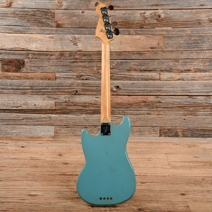 Fender Mustang Bass Daphne Blue 1966 Bass Guitars / 4-String