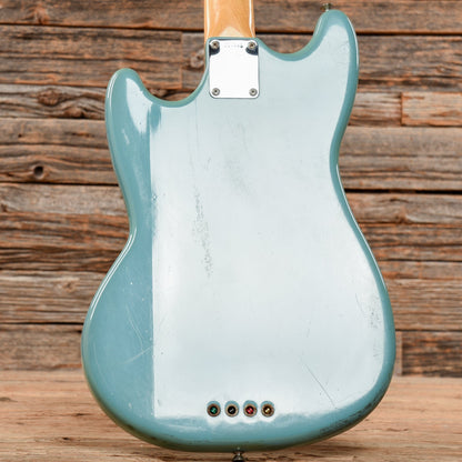 Fender Mustang Bass Daphne Blue 1966 Bass Guitars / 4-String