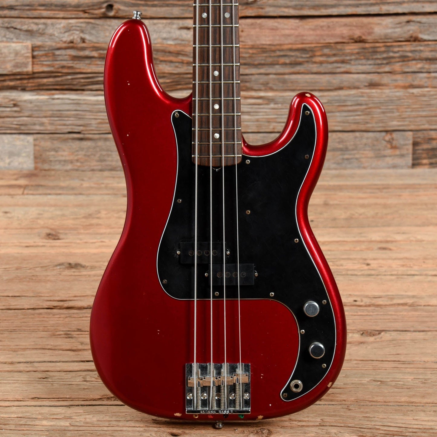 Fender Nate Mendel Artist Series Signature Precision Bass Candy Apple Red Bass Guitars / 4-String