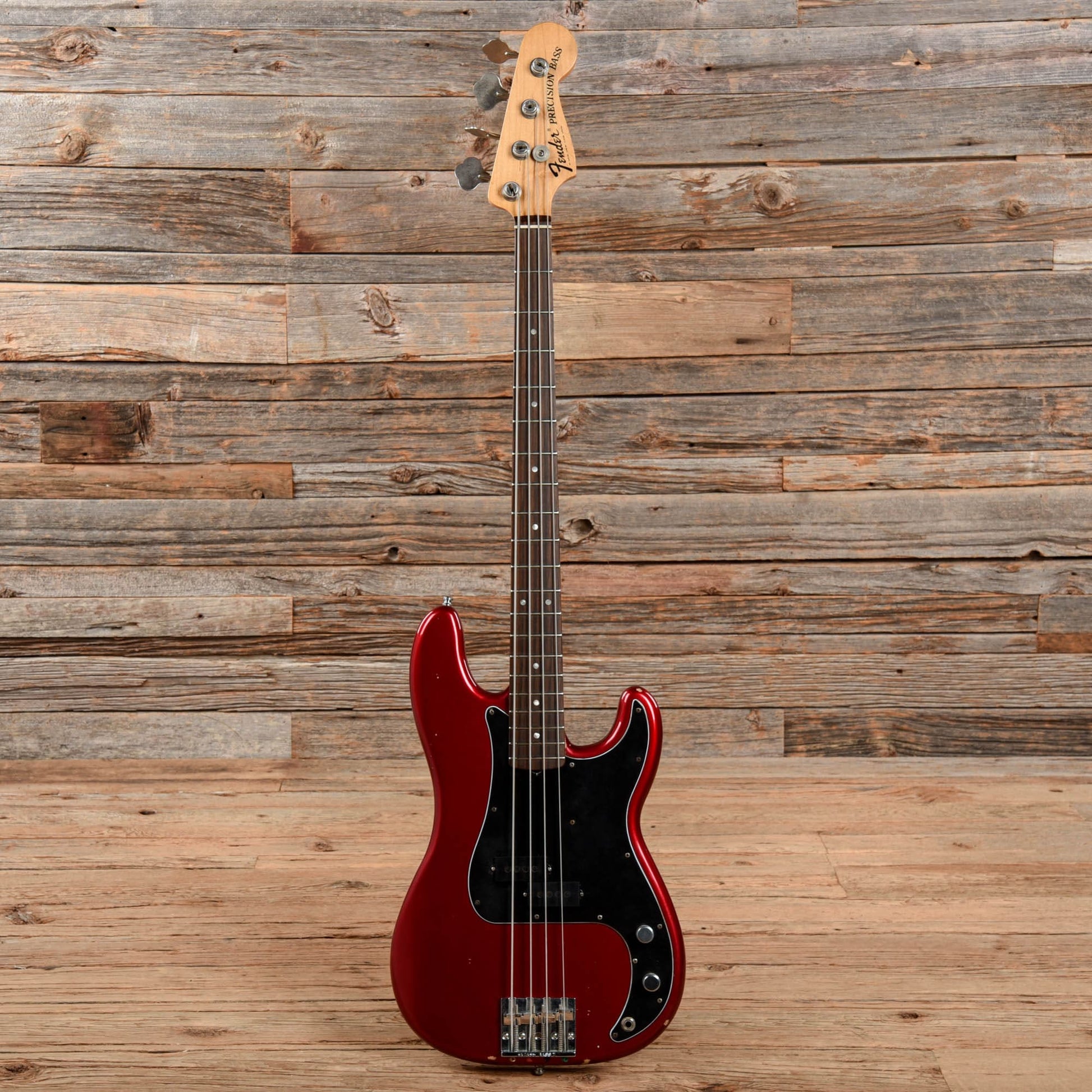 Fender Nate Mendel Artist Series Signature Precision Bass Candy Apple Red Bass Guitars / 4-String