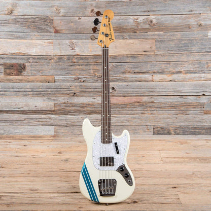 Fender Pawn Shop Mustang Bass Olympic White w/ Stripe 2013 Bass Guitars / 4-String