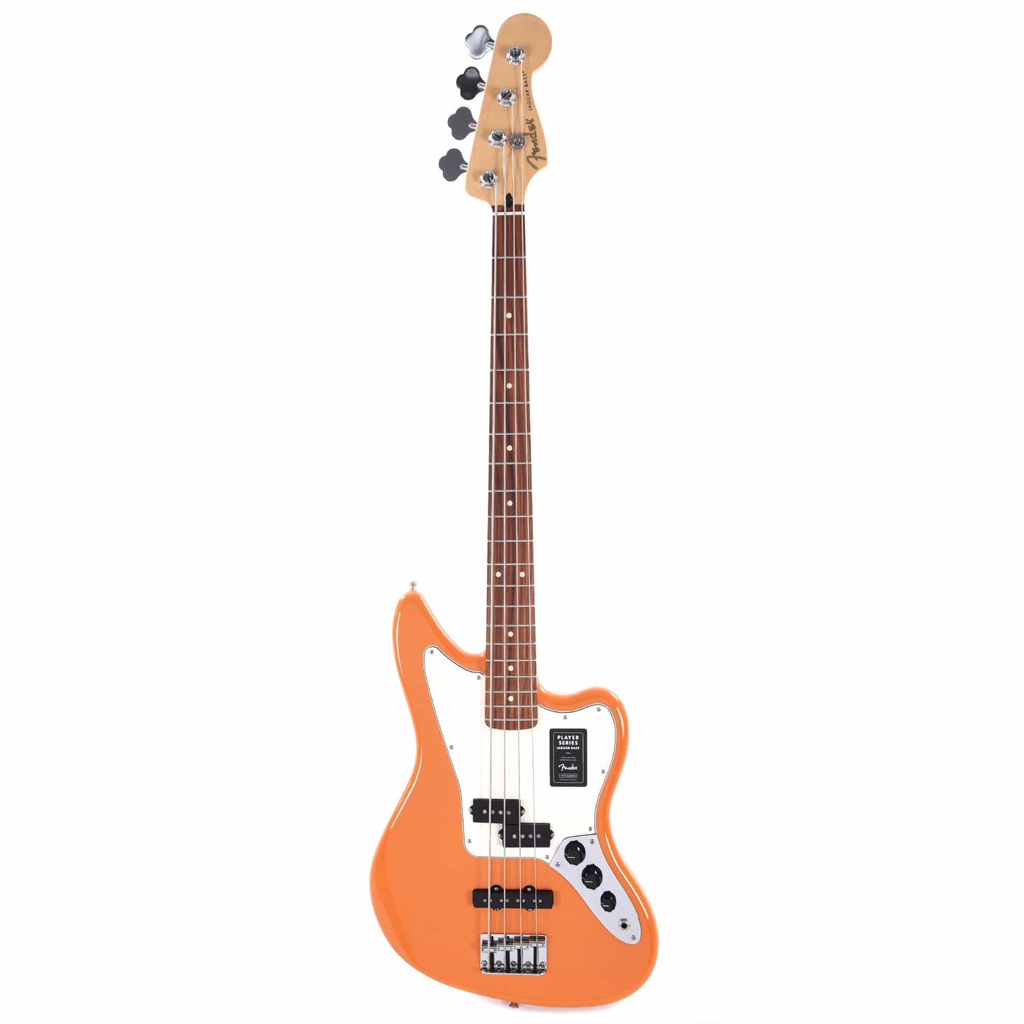 Fender Player Jaguar Bass Capri Orange Bass Guitars / 4-String