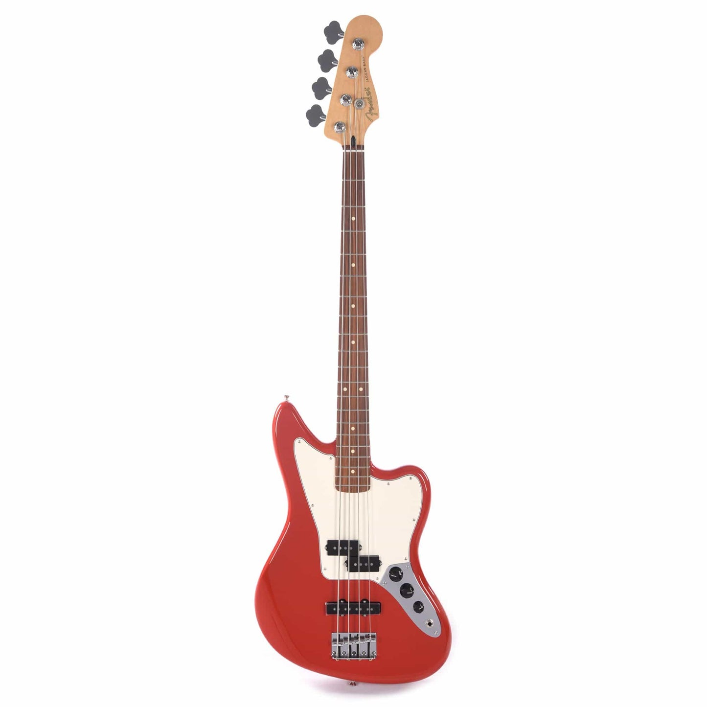 Fender Player Jaguar Bass Sonic Red Bundle w/Fender Black Tolex Hardshell Case Bass Guitars / 4-String