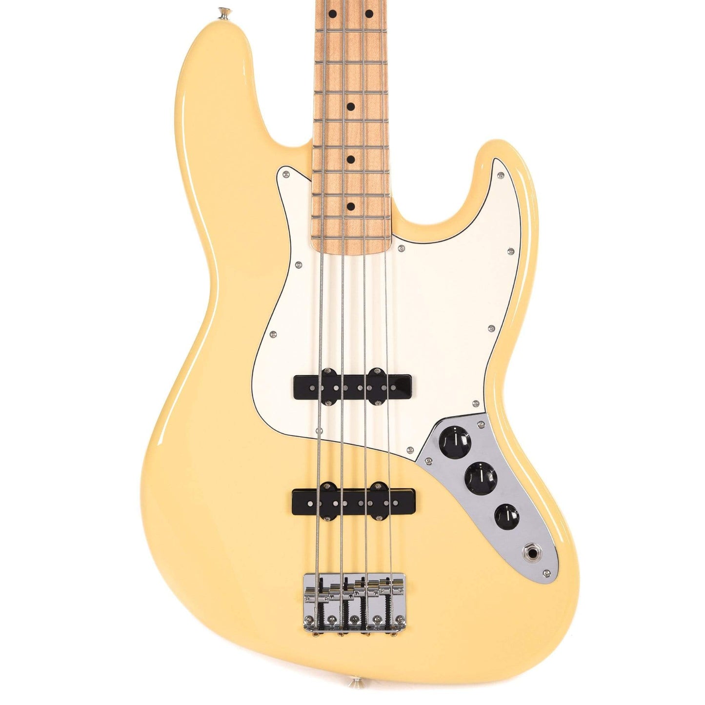 Fender Player Jazz Bass Buttercream Bundle w/Fender Gig Bag, Stand, Cable, Tuner, Picks and Strings Bass Guitars / 4-String