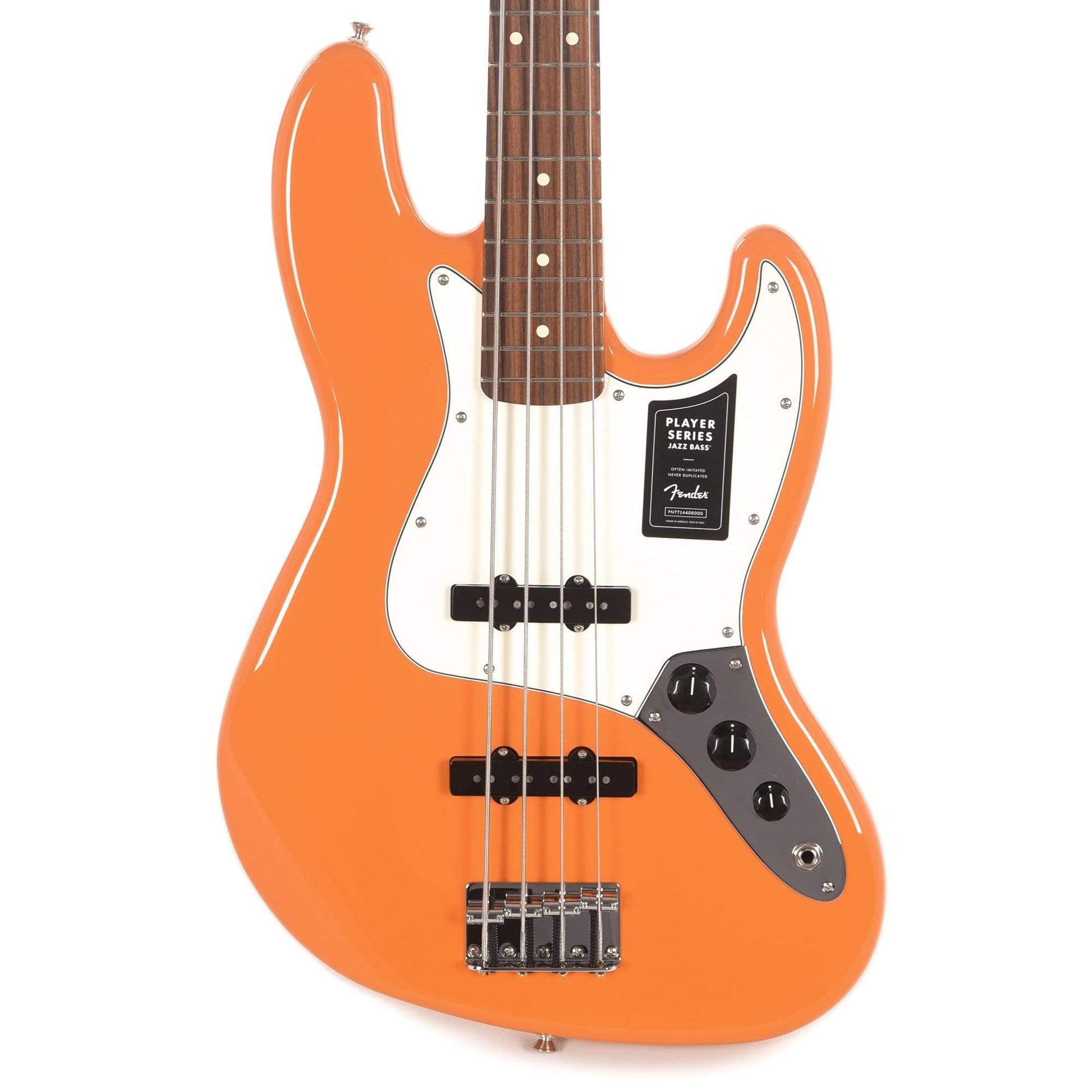 Fender Player Jazz Bass Capri Orange Bass Guitars / 4-String