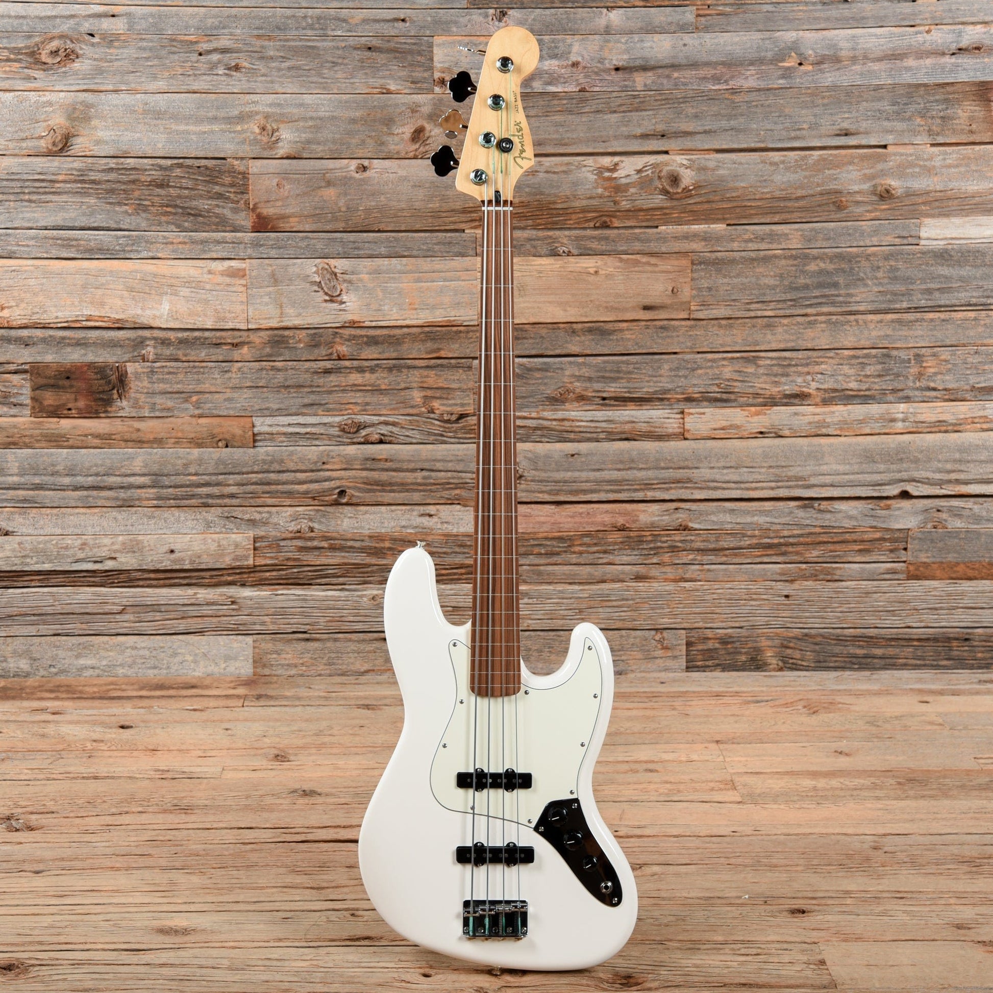 Fender Player Jazz Bass Fretless White 2021 Bass Guitars / 4-String