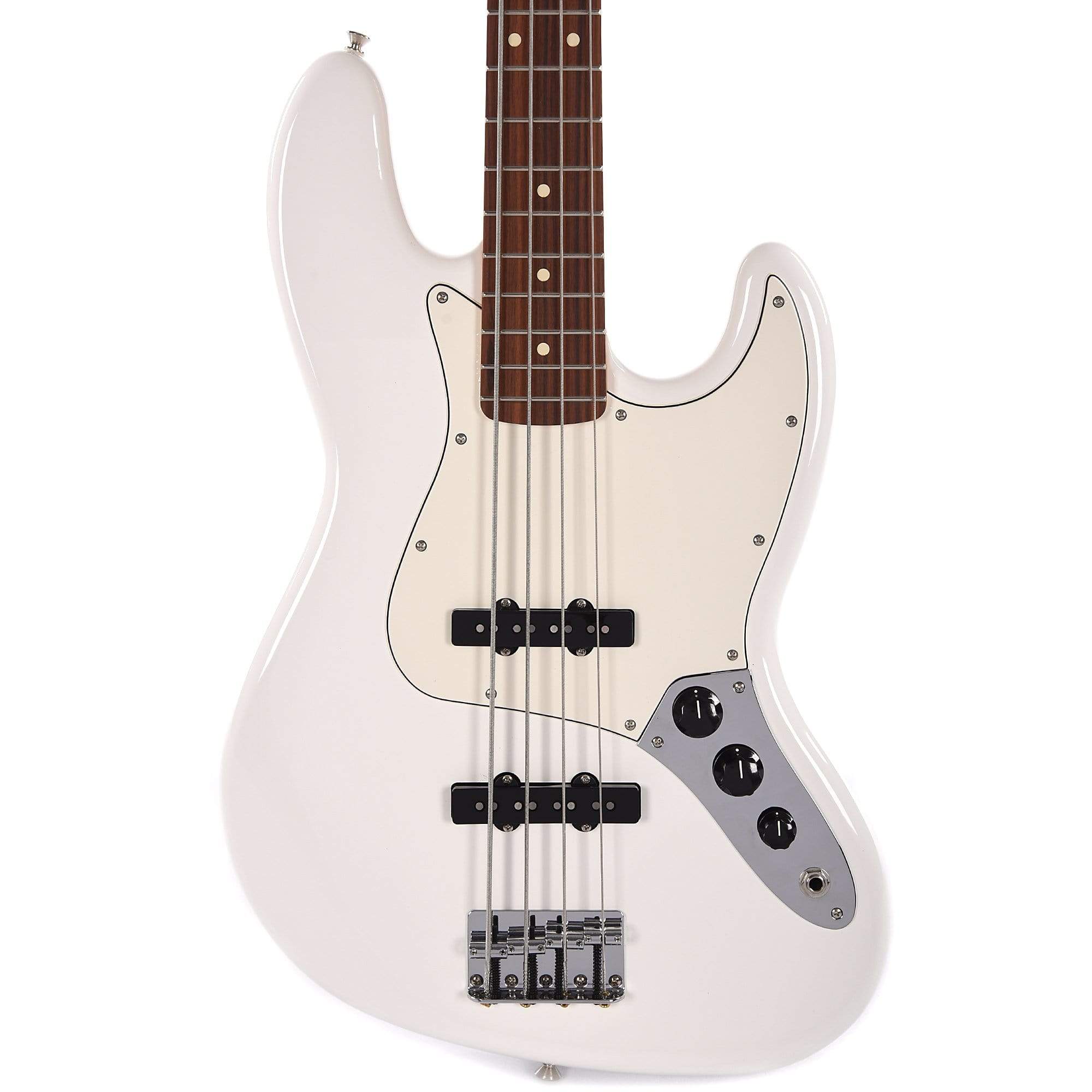 Fender Player Jazz Bass Polar White – Chicago Music Exchange