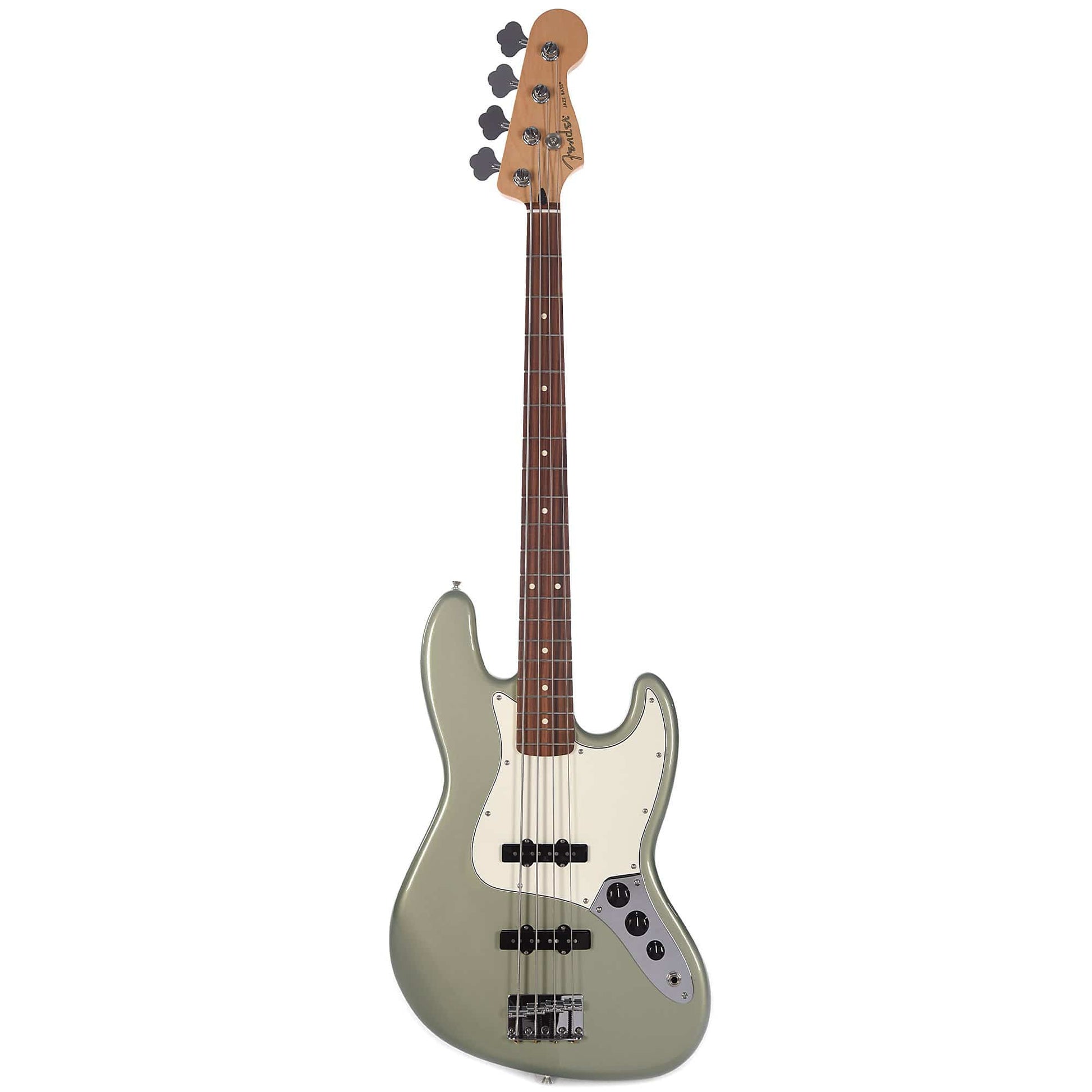 Fender Player Jazz Bass Sage Green Metallic Bundle w/Fender Gig Bag, Stand, Cable, Tuner, Picks and Strings Bass Guitars / 4-String