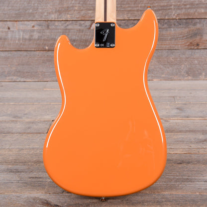 Fender Player Mustang Bass Capri Orange Bass Guitars / 4-String