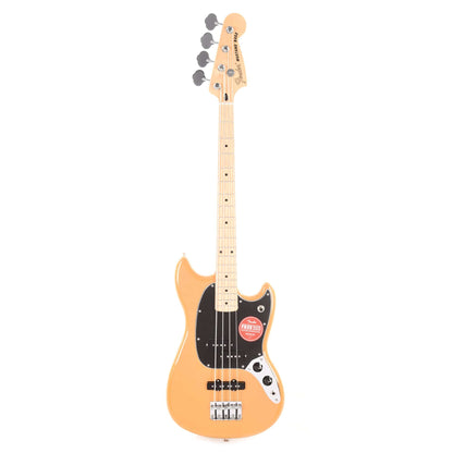 Fender Player Mustang Bass PJ Butterscotch Blonde w/3-Ply Black Pickguard Bass Guitars / 4-String