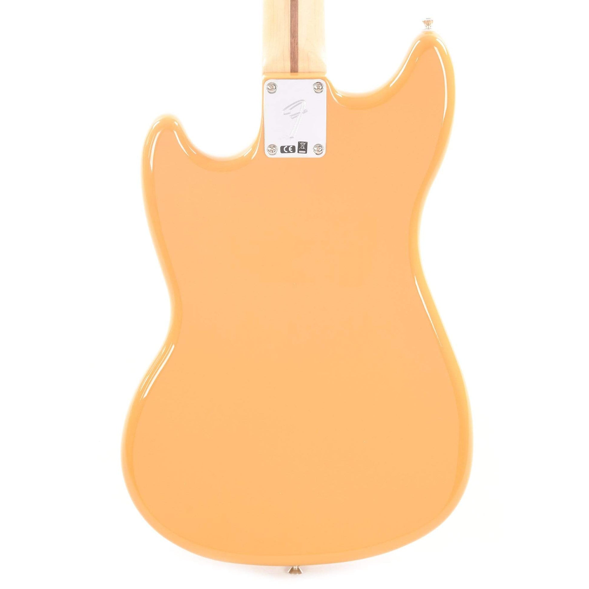 Fender Player Mustang Bass PJ Butterscotch Blonde w/3-Ply Black Pickguard Bass Guitars / 4-String