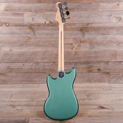 Fender Player Mustang Bass PJ Sherwood Green w/3-Ply Mint Pickguard Bass Guitars / 4-String