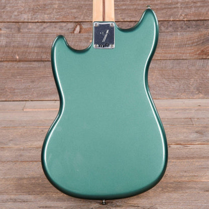 Fender Player Mustang Bass PJ Sherwood Green w/3-Ply Mint Pickguard Bass Guitars / 4-String