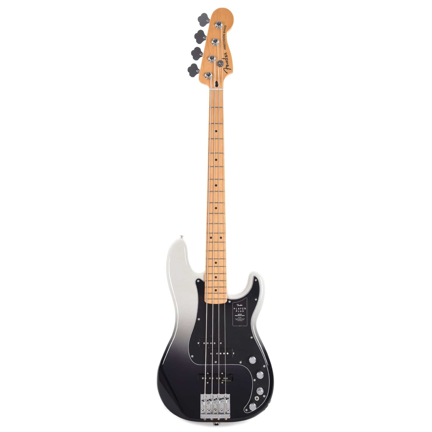 Fender Player Plus Active Precision Bass Silver Smoke Bass Guitars / 4-String