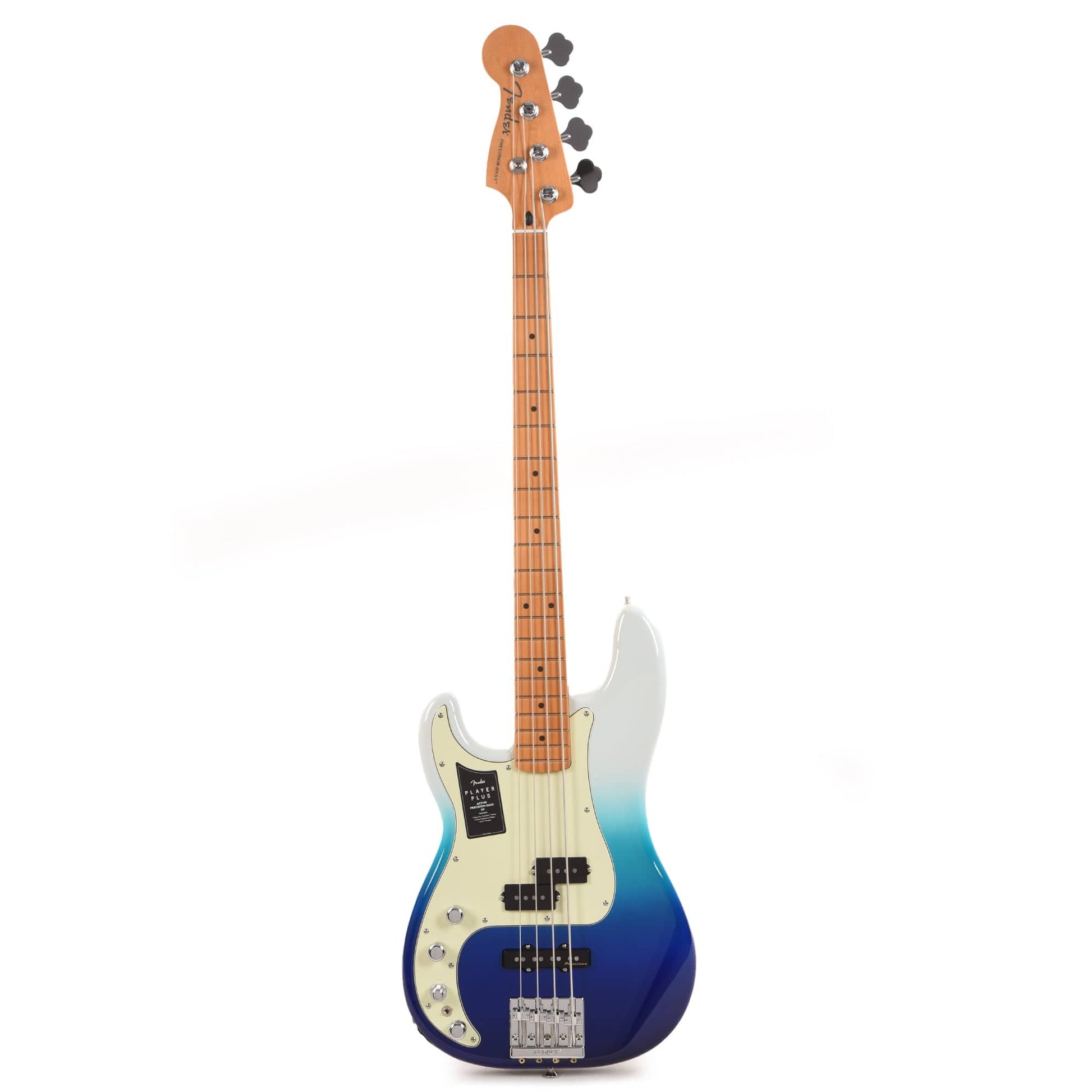 Fender Player Plus Precision Bass Belair Blue LEFTY Bass Guitars / 4-String