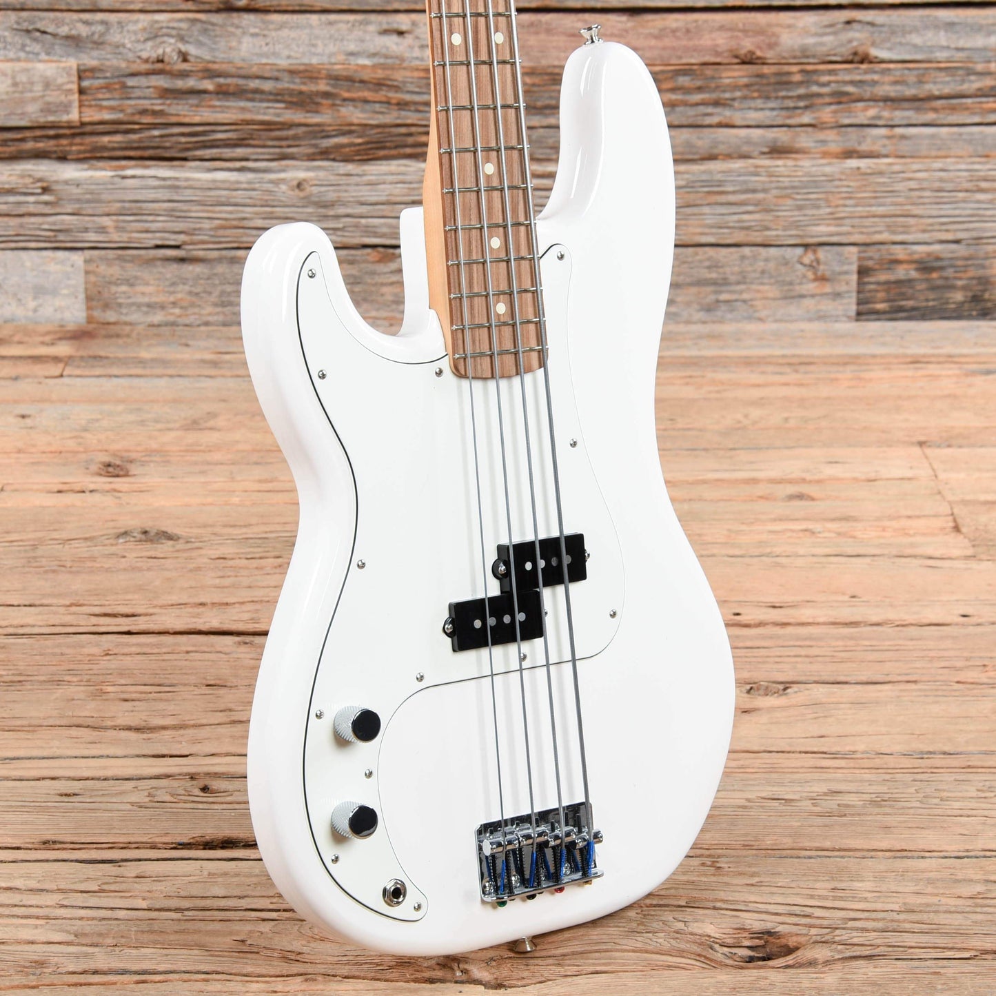 Fender Player Precision Bass Arctic White 2018 LEFTY Bass Guitars / 4-String