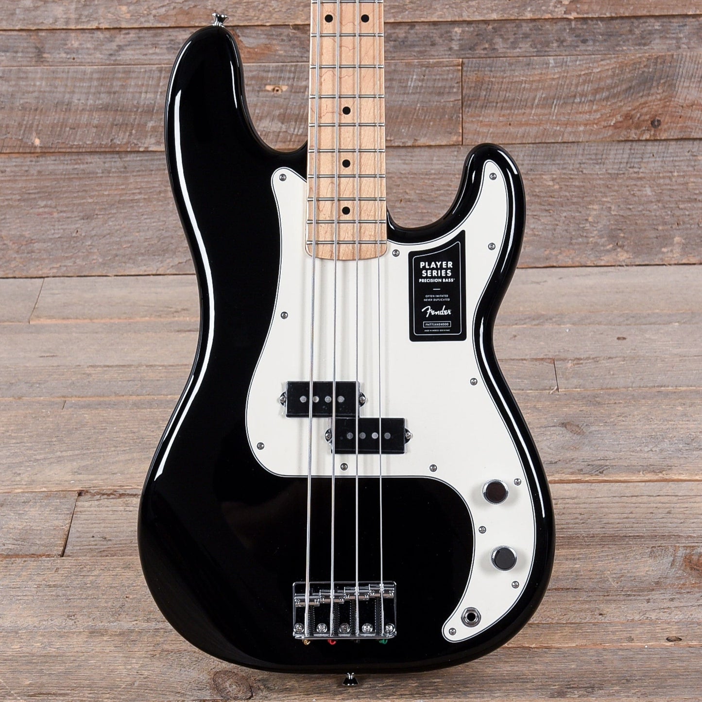 Fender Player Precision Bass Black Bass Guitars / 4-String