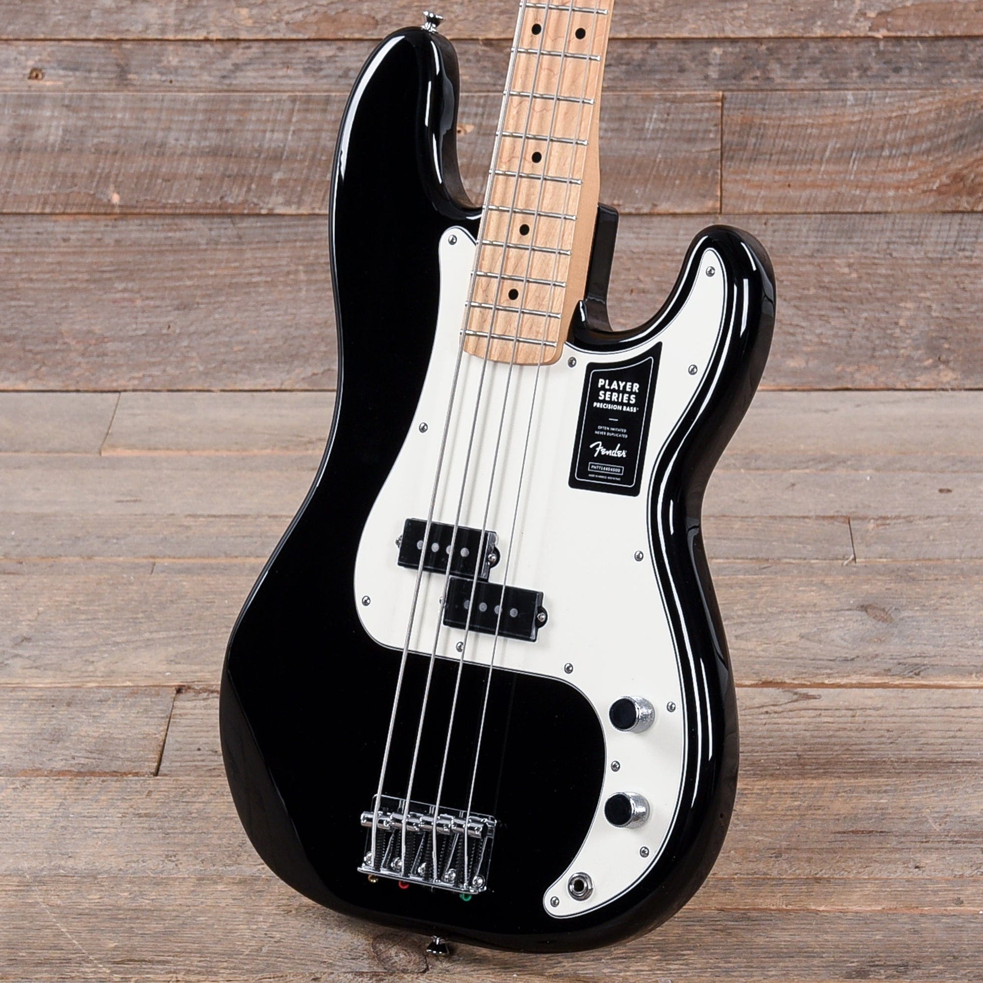 Fender Player Precision Bass Black Bass Guitars / 4-String