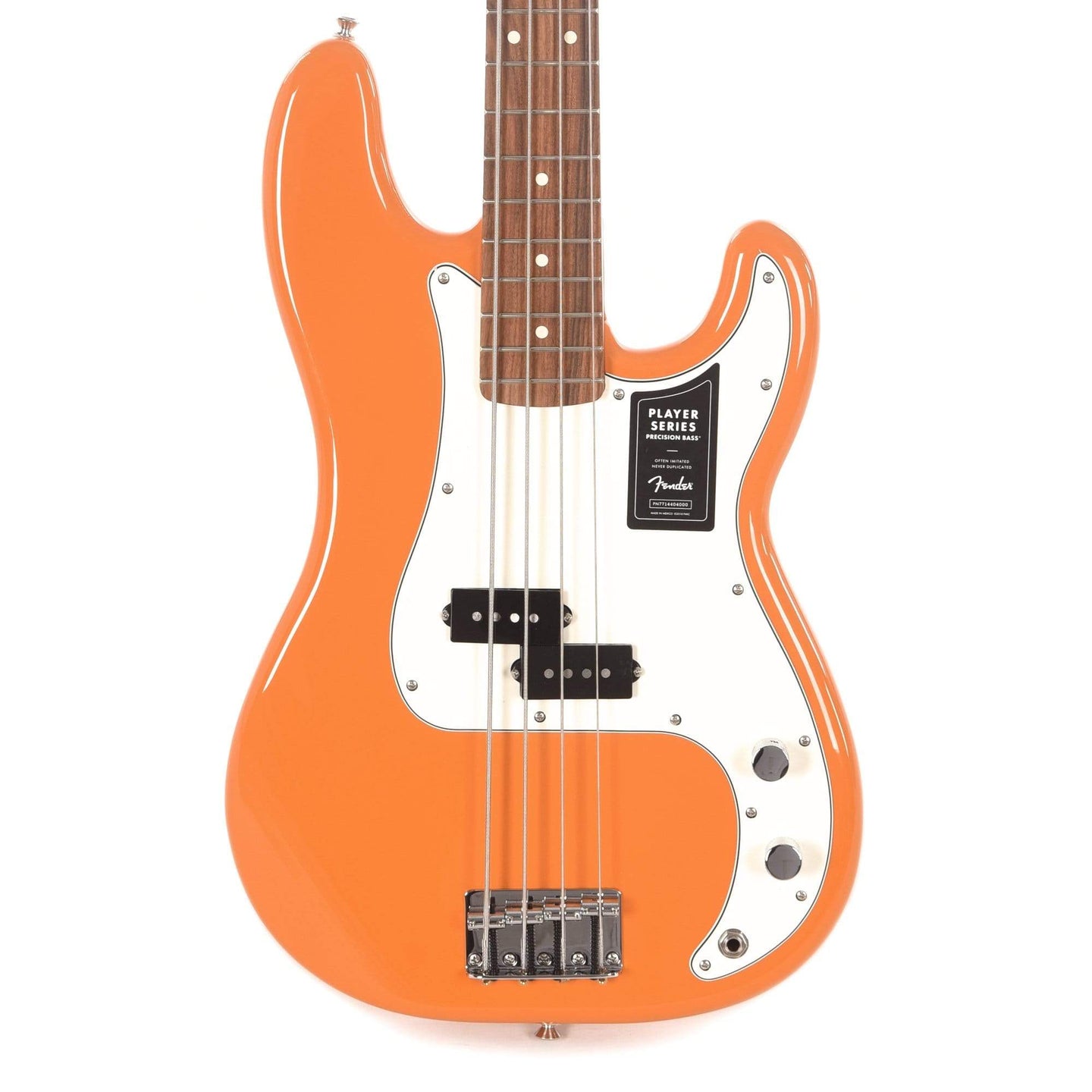 Fender Player Precision Bass Capri Orange – Chicago Music Exchange