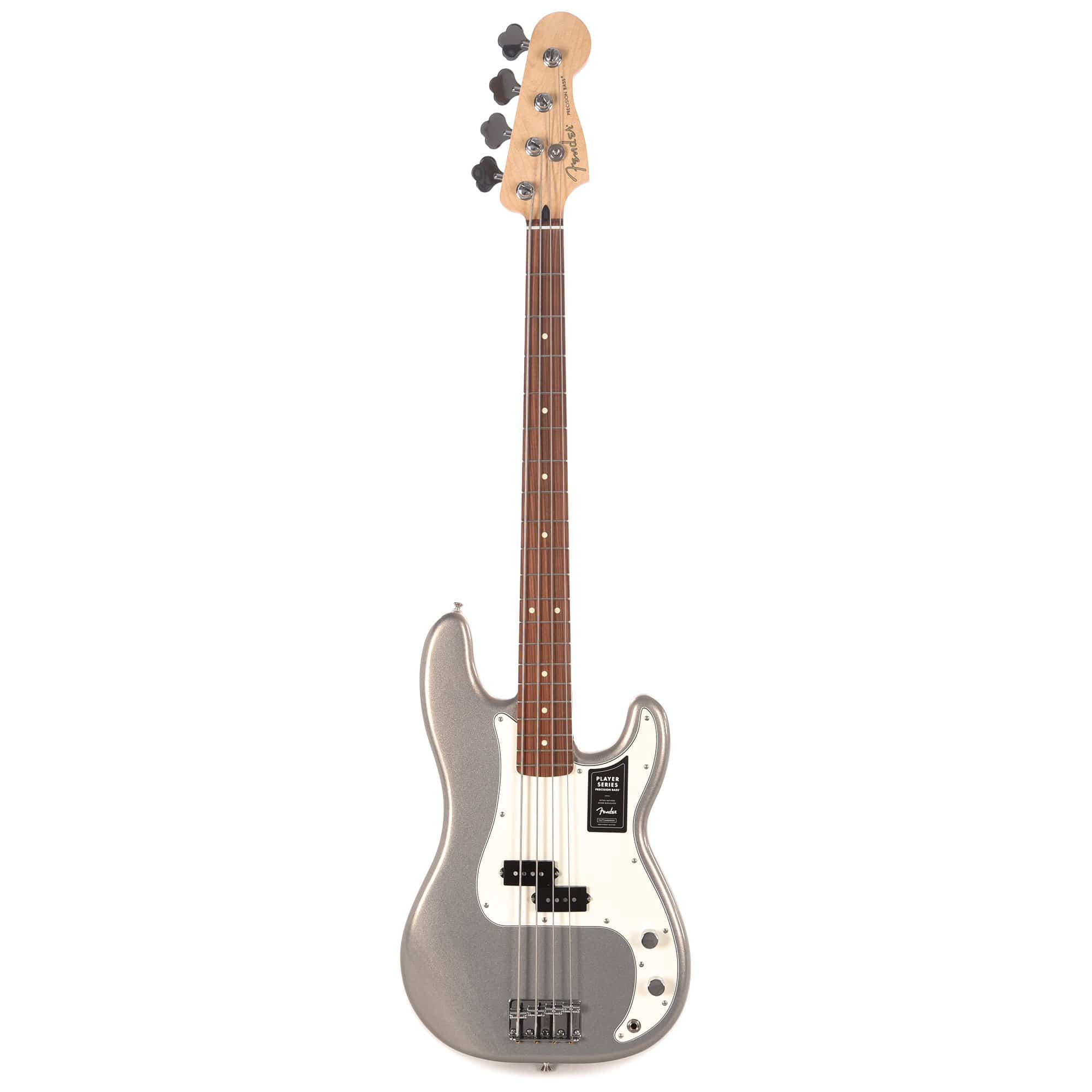 Fender Player Precision Bass Silver – Chicago Music Exchange