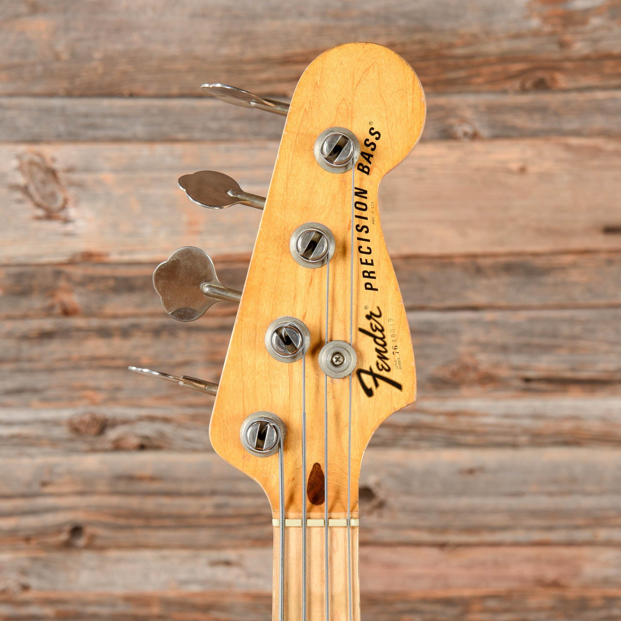 Fender Precision Bass Black 1976 – Chicago Music Exchange